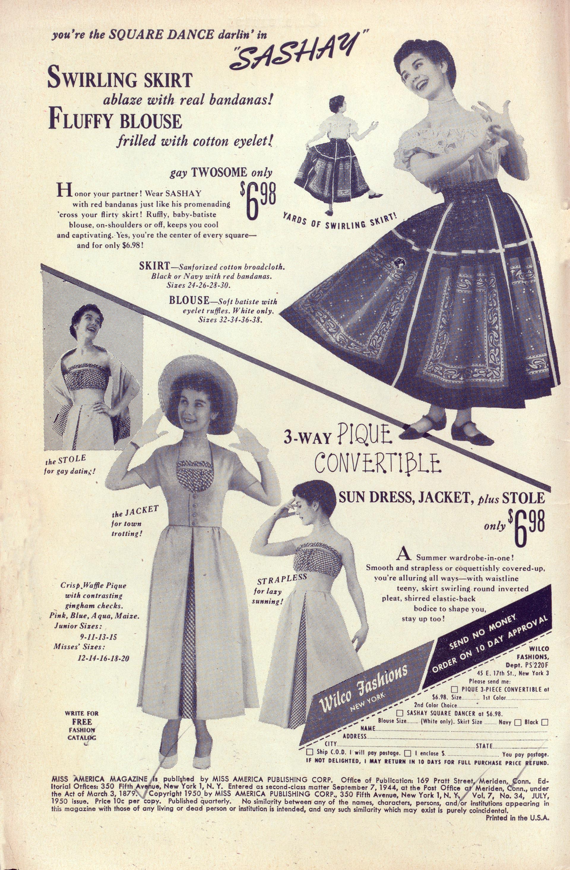 Read online Miss America comic -  Issue #34 - 2