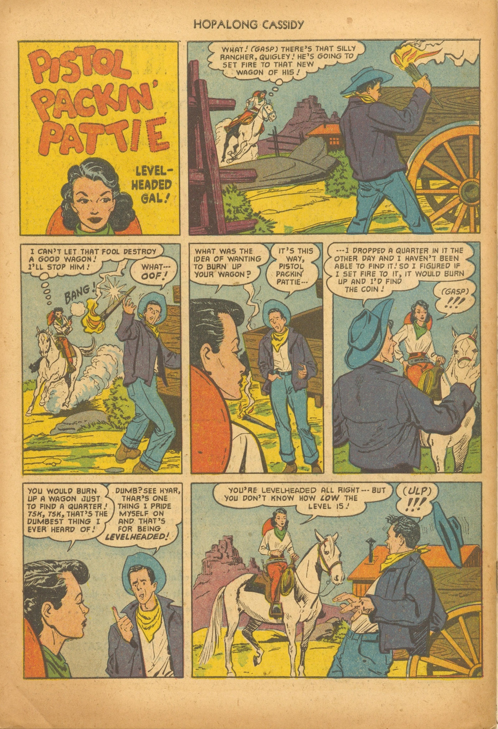 Read online Hopalong Cassidy comic -  Issue #69 - 34