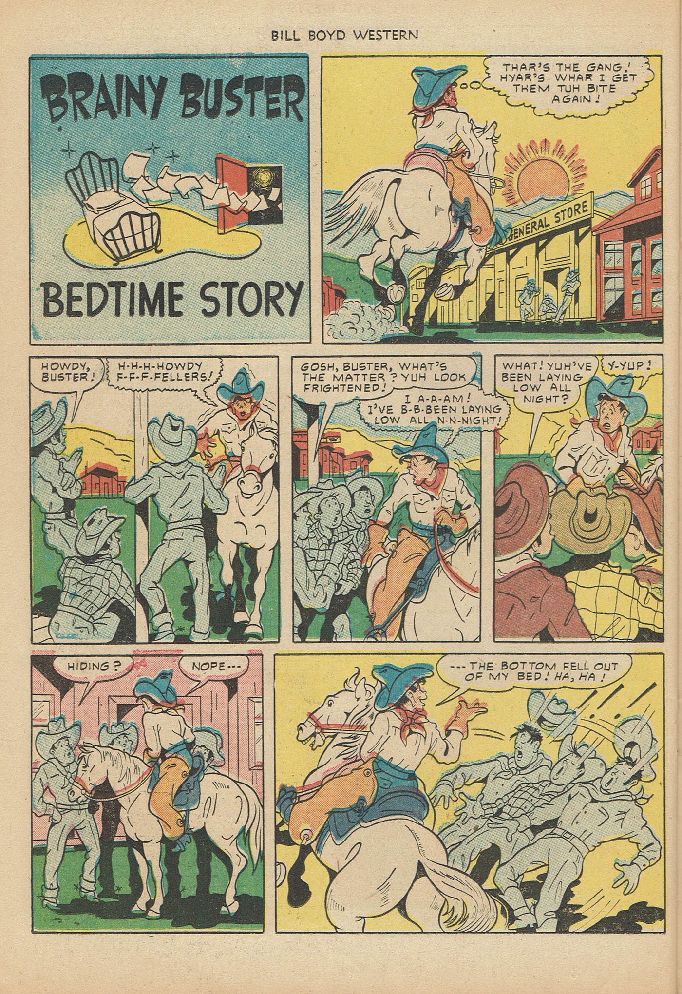 Read online Bill Boyd Western comic -  Issue #6 - 30