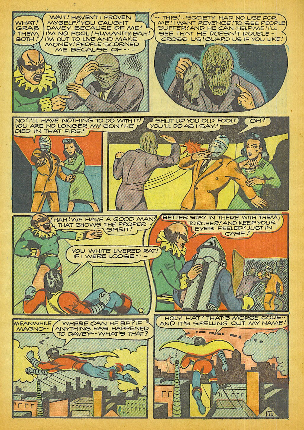 Read online Super-Mystery Comics comic -  Issue #17 - 12