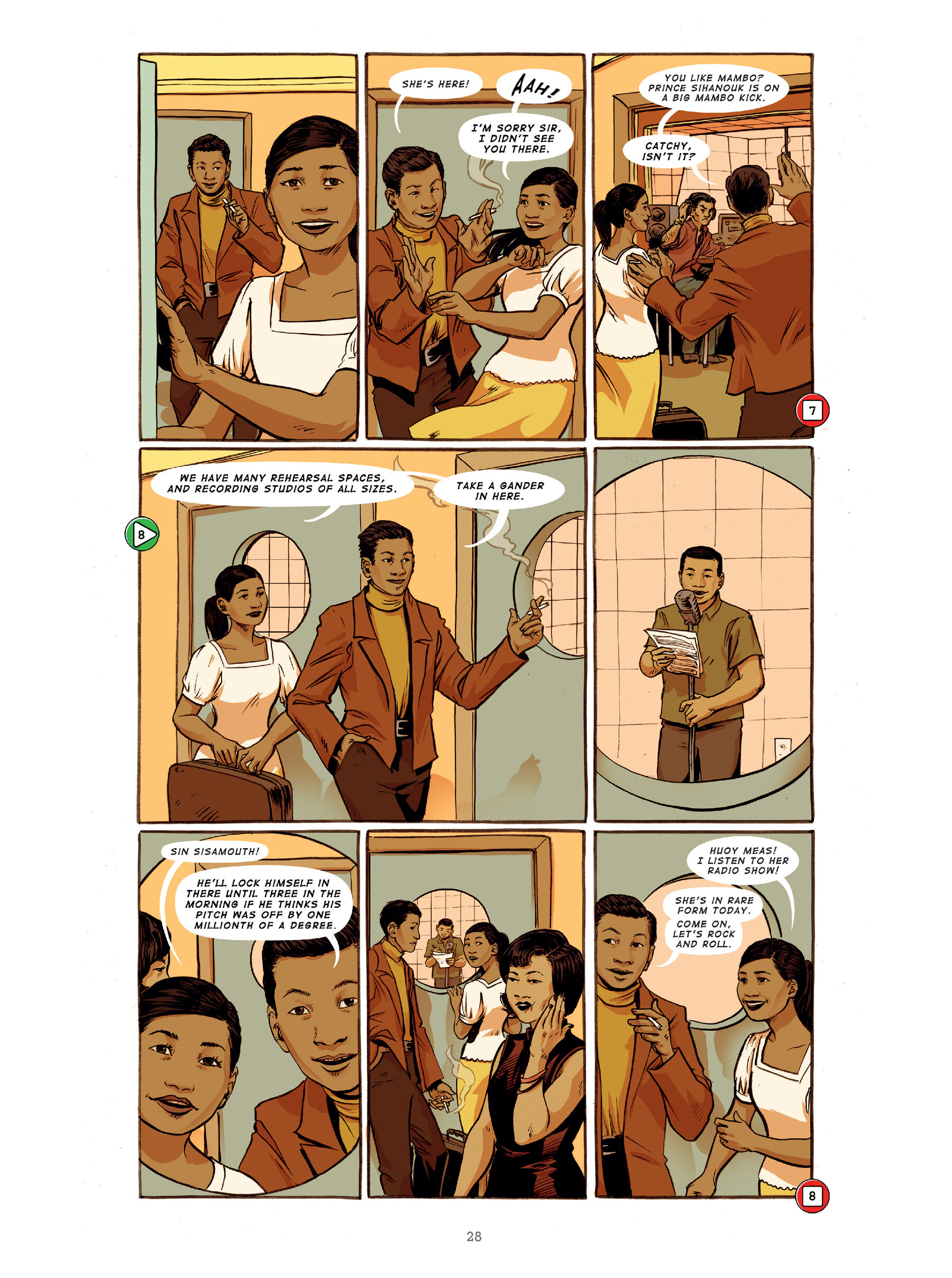 Read online The Golden Voice: The Ballad of Cambodian Rock's Lost Queen comic -  Issue # TPB (Part 1) - 27