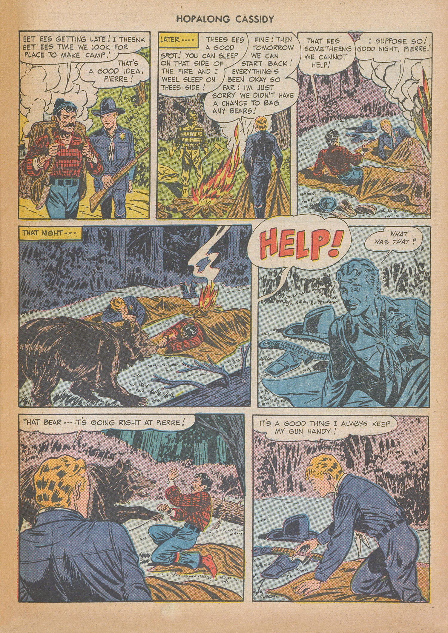 Read online Hopalong Cassidy comic -  Issue #34 - 43