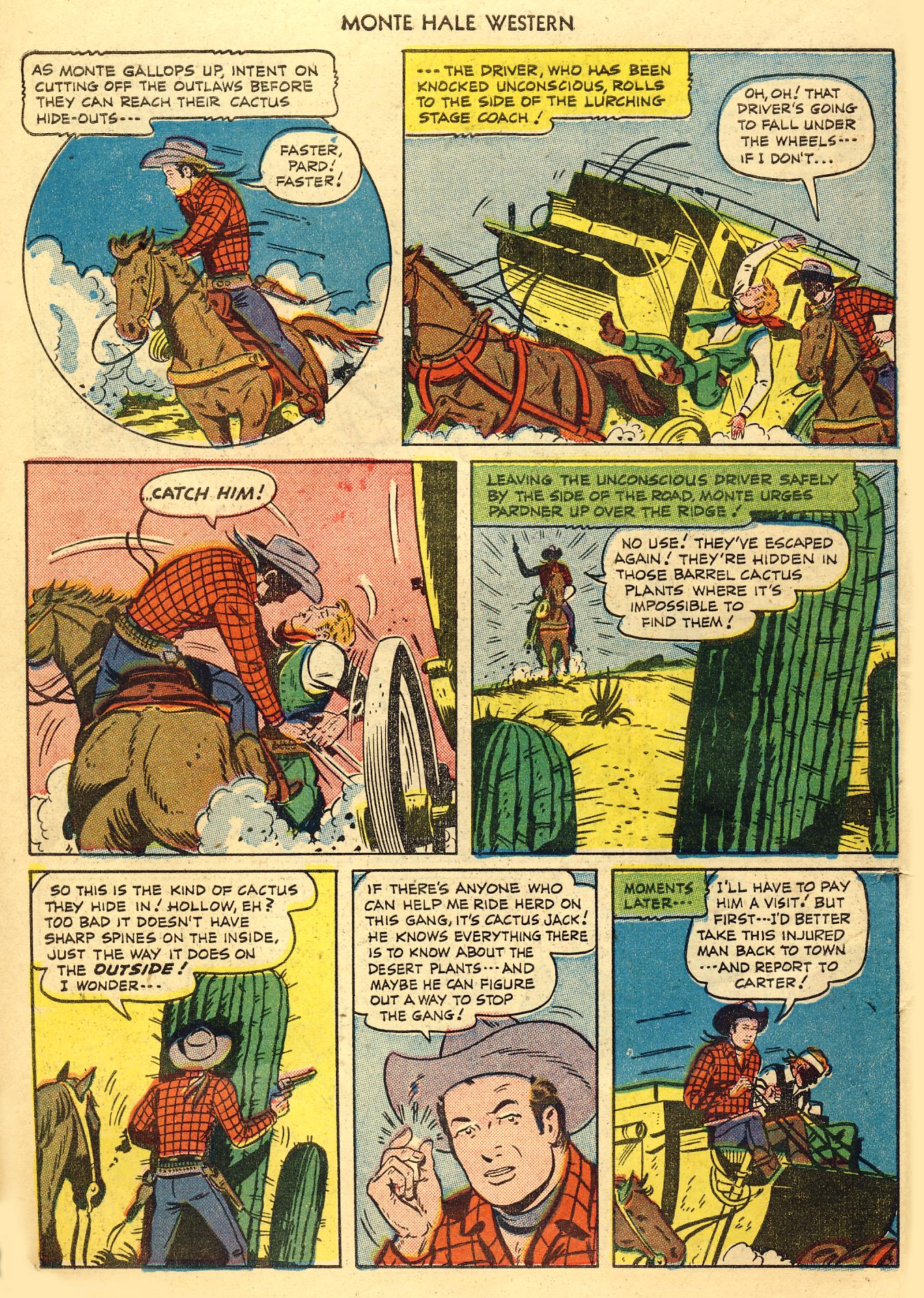 Read online Monte Hale Western comic -  Issue #53 - 5