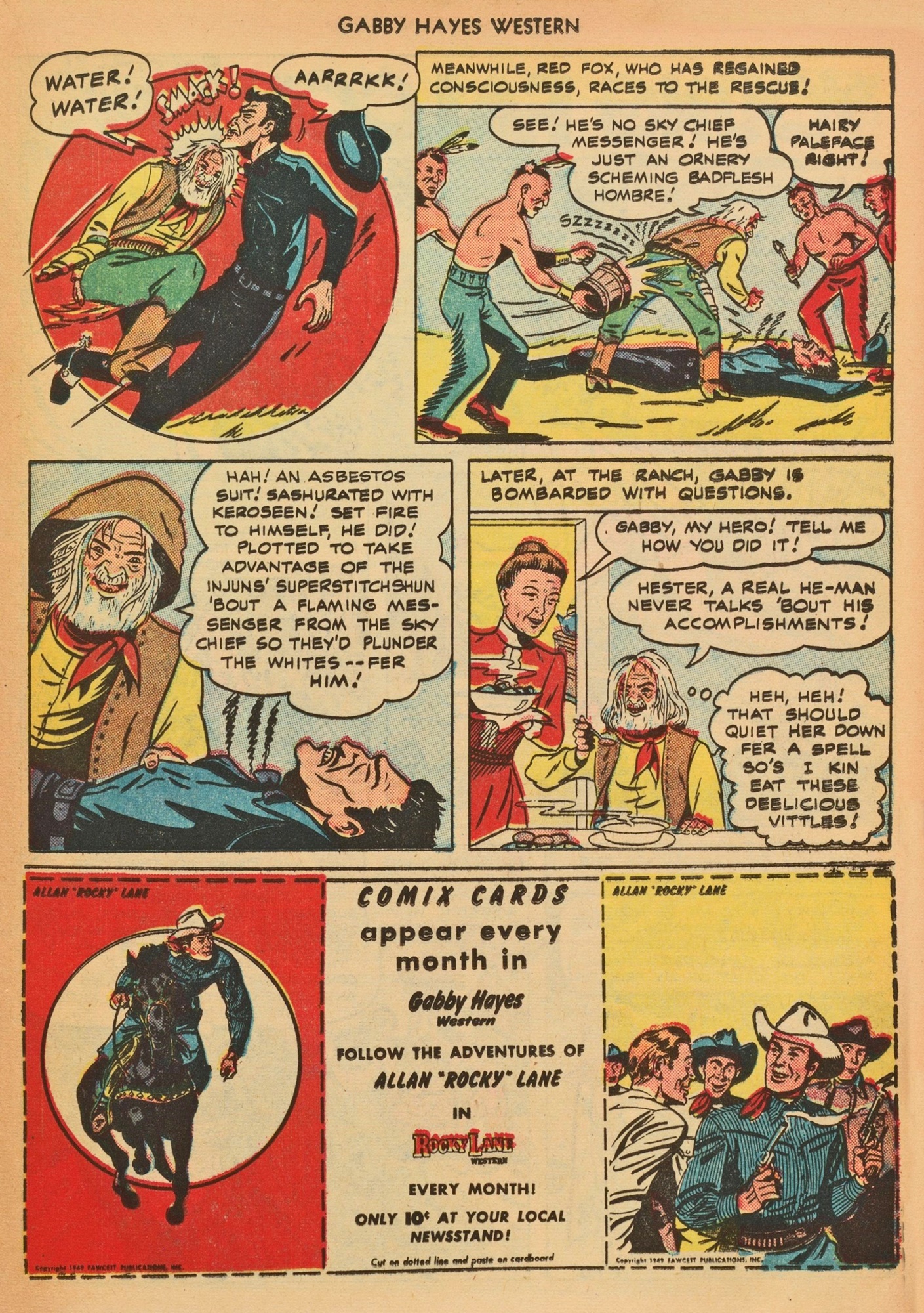 Read online Gabby Hayes Western comic -  Issue #11 - 17