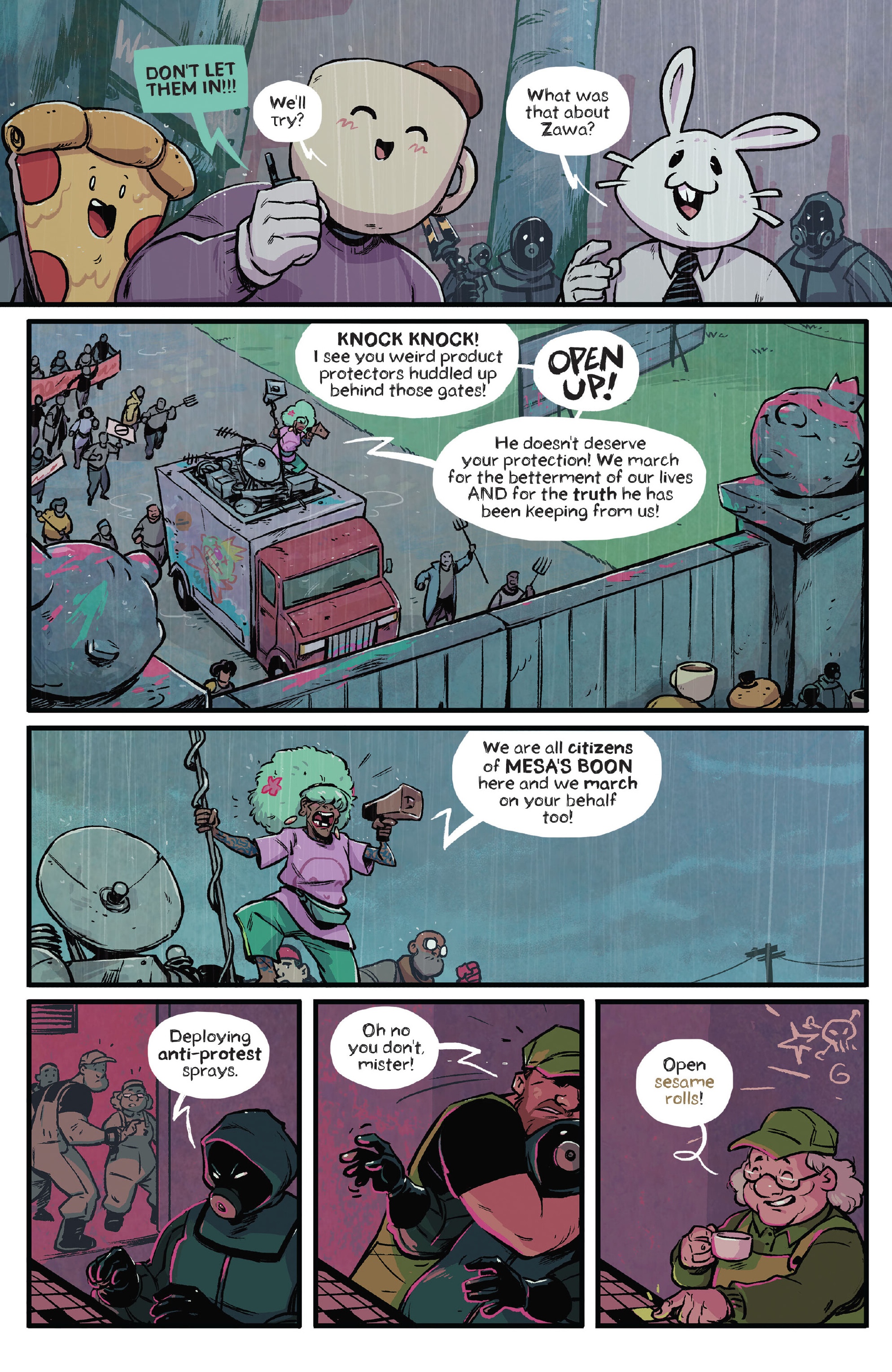 Read online Zawa   The Belly of the Beast comic -  Issue #4 - 17