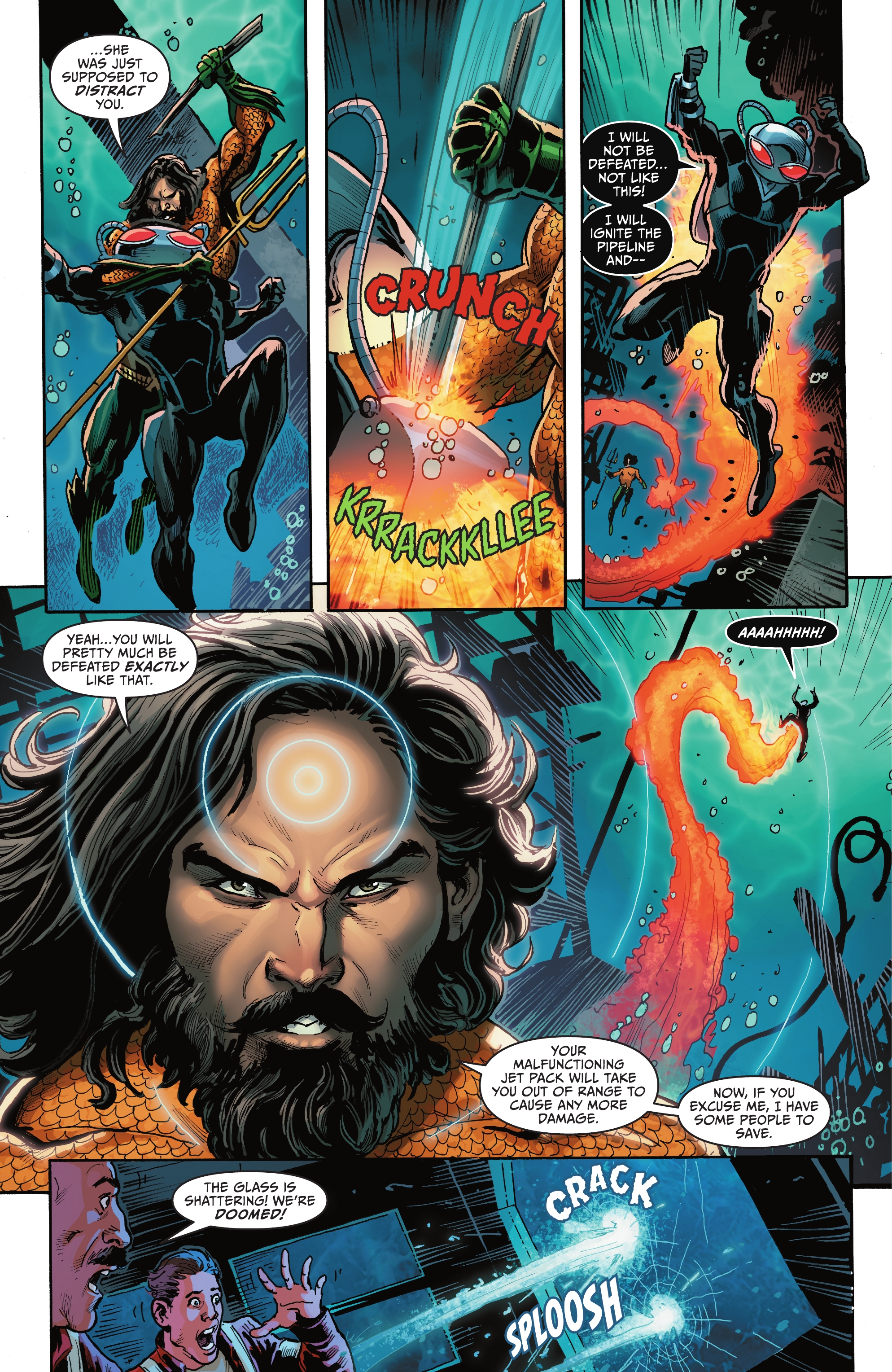 Read online Aquaman: Through Fire and Water comic -  Issue # Full - 18