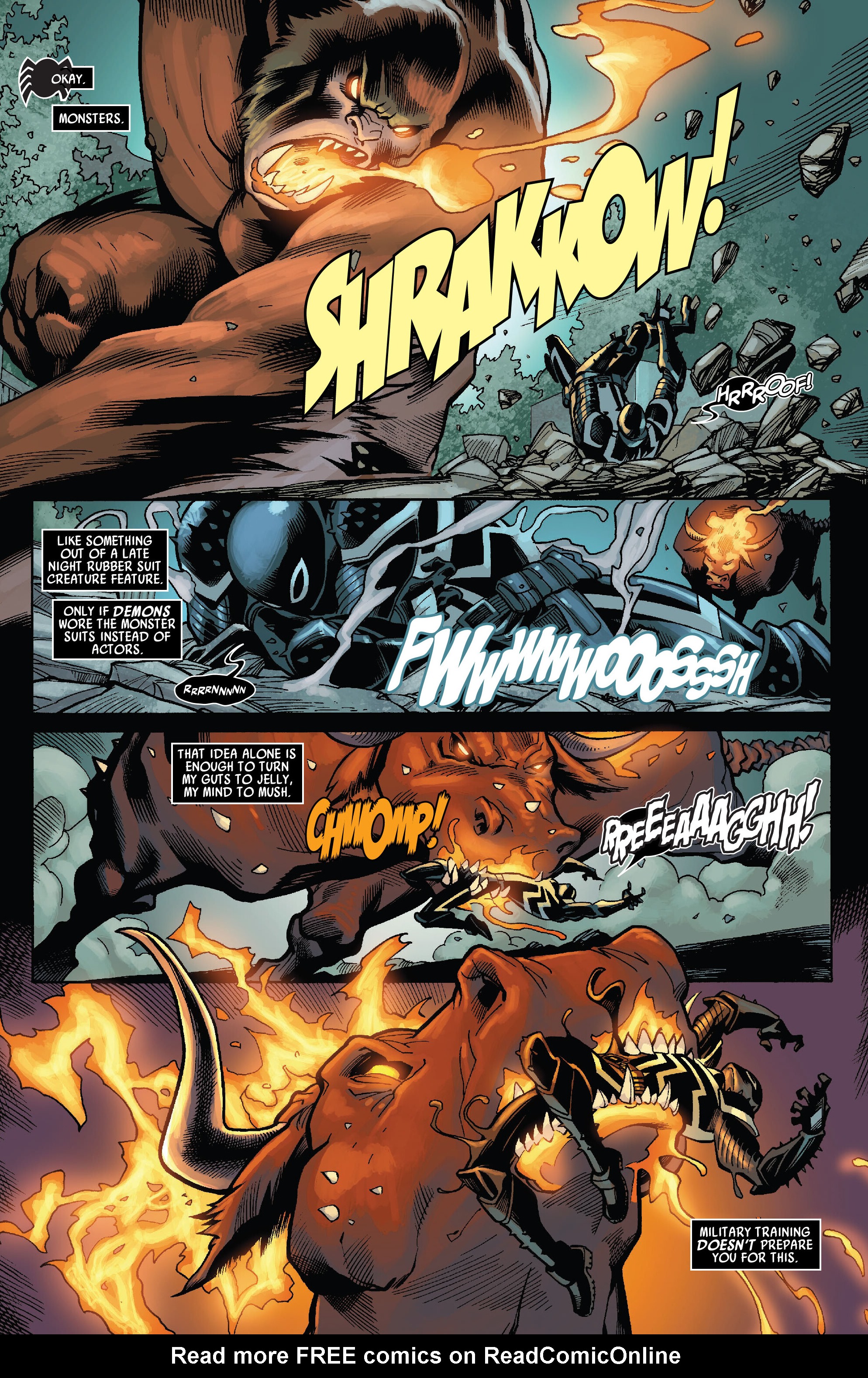Read online Venom Modern Era Epic Collection comic -  Issue # The Savage Six (Part 2) - 72