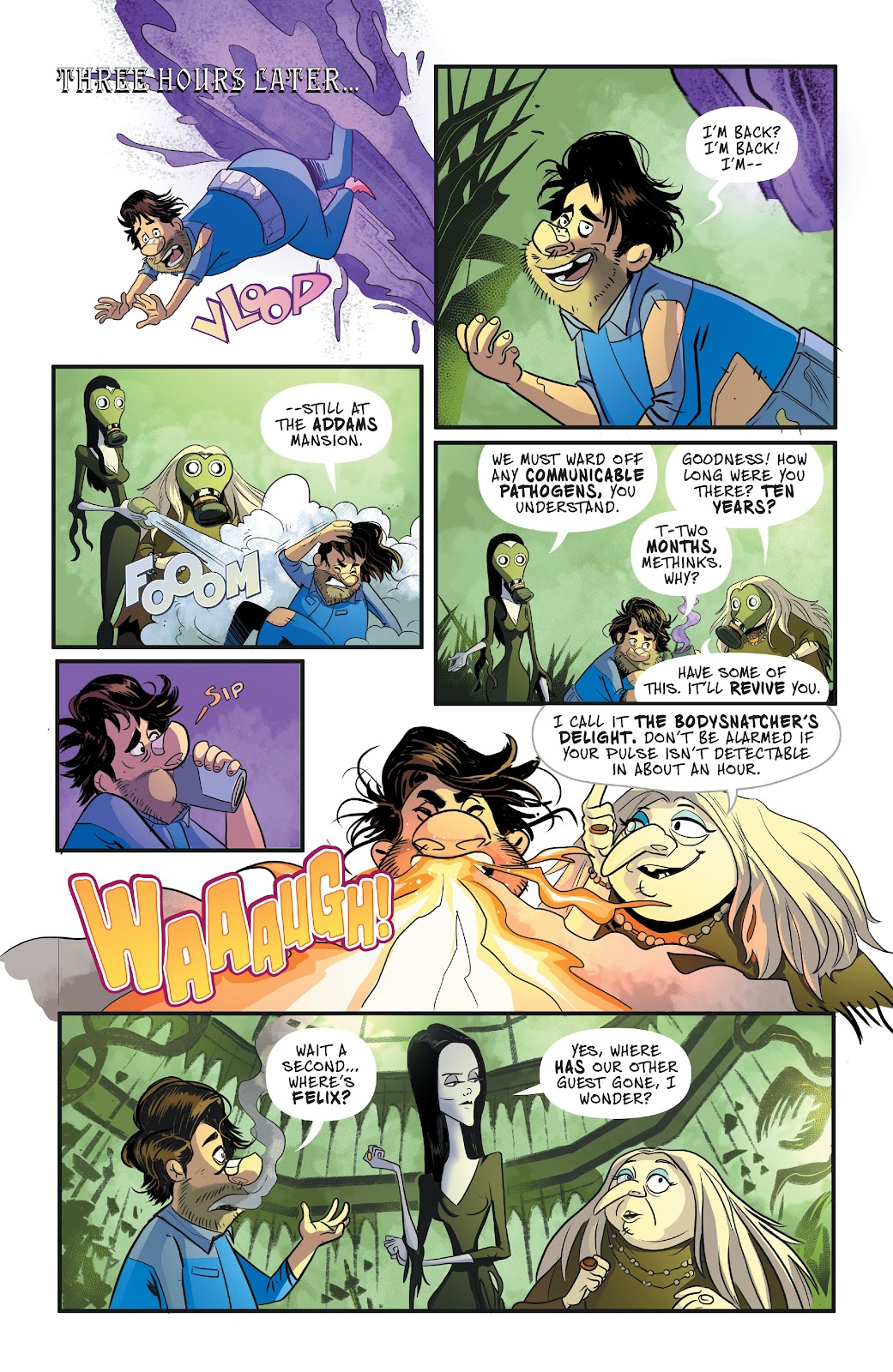 The Addams Family: Charlatan's Web issue 1 - Page 31