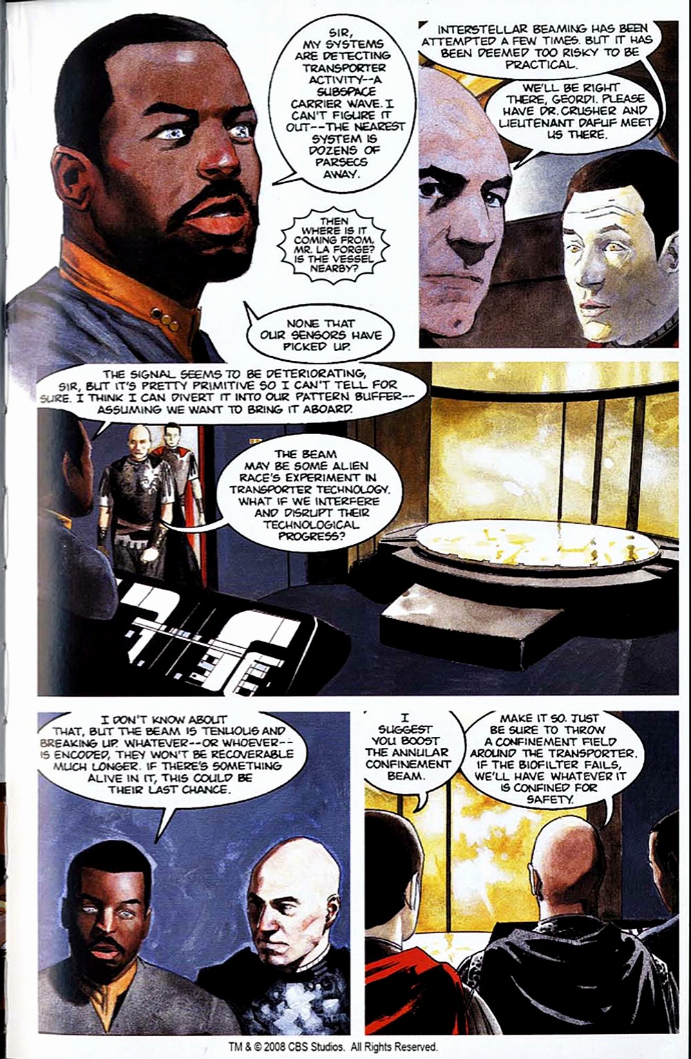 Read online Star Trek: The Next Generation: Forgiveness comic -  Issue # TPB - 14