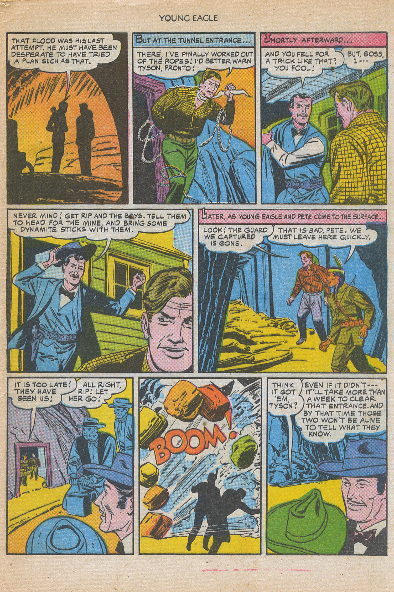 Read online Young Eagle comic -  Issue #5 - 31