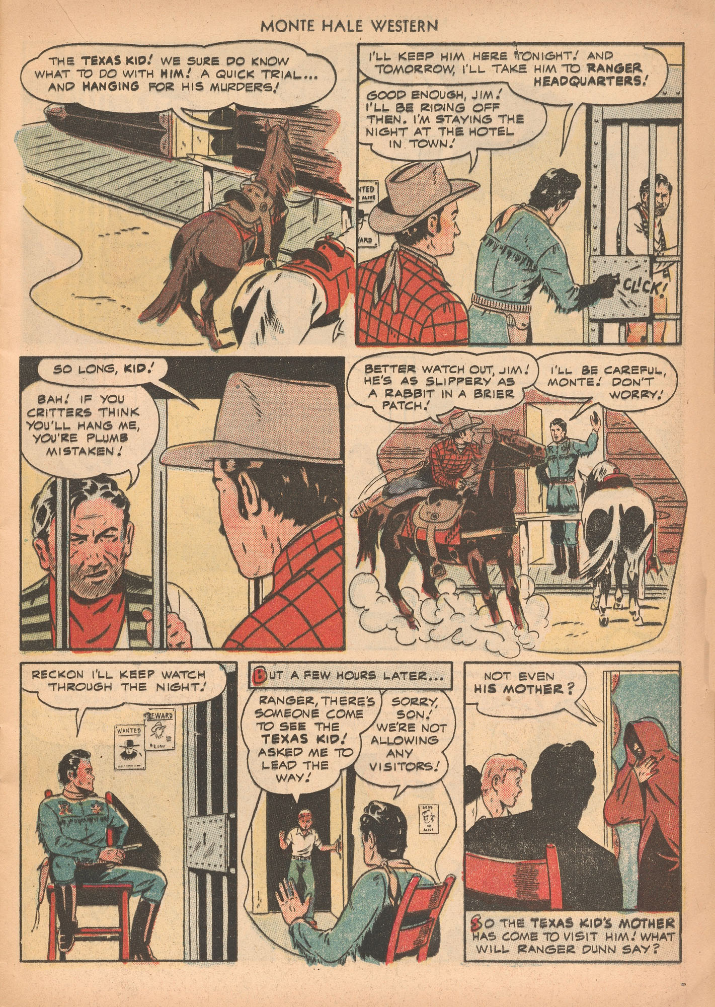 Read online Monte Hale Western comic -  Issue #43 - 17