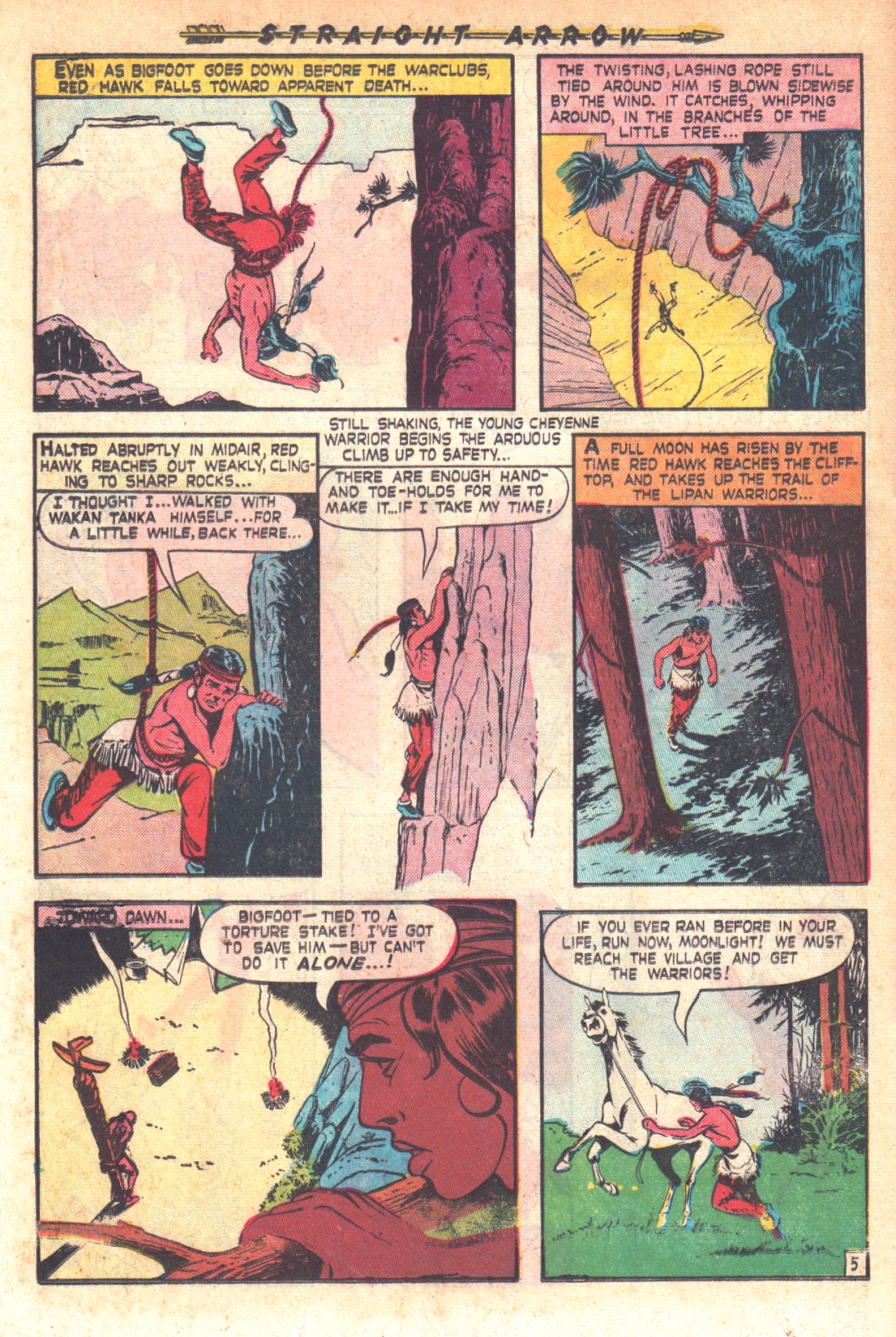 Read online Straight Arrow comic -  Issue #17 - 22