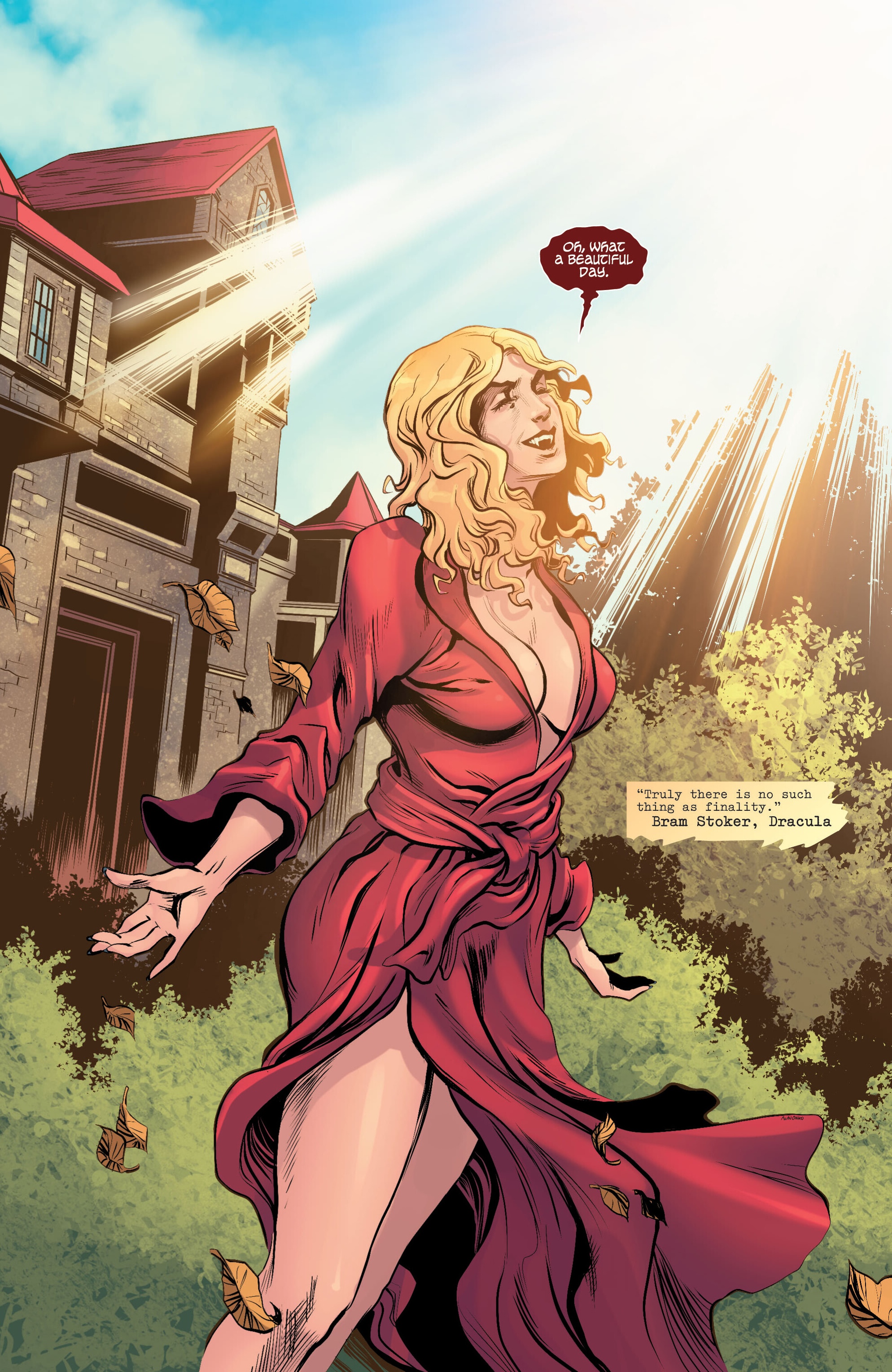 Read online Van Helsing Annual: Bride of the Night comic -  Issue # Full - 49