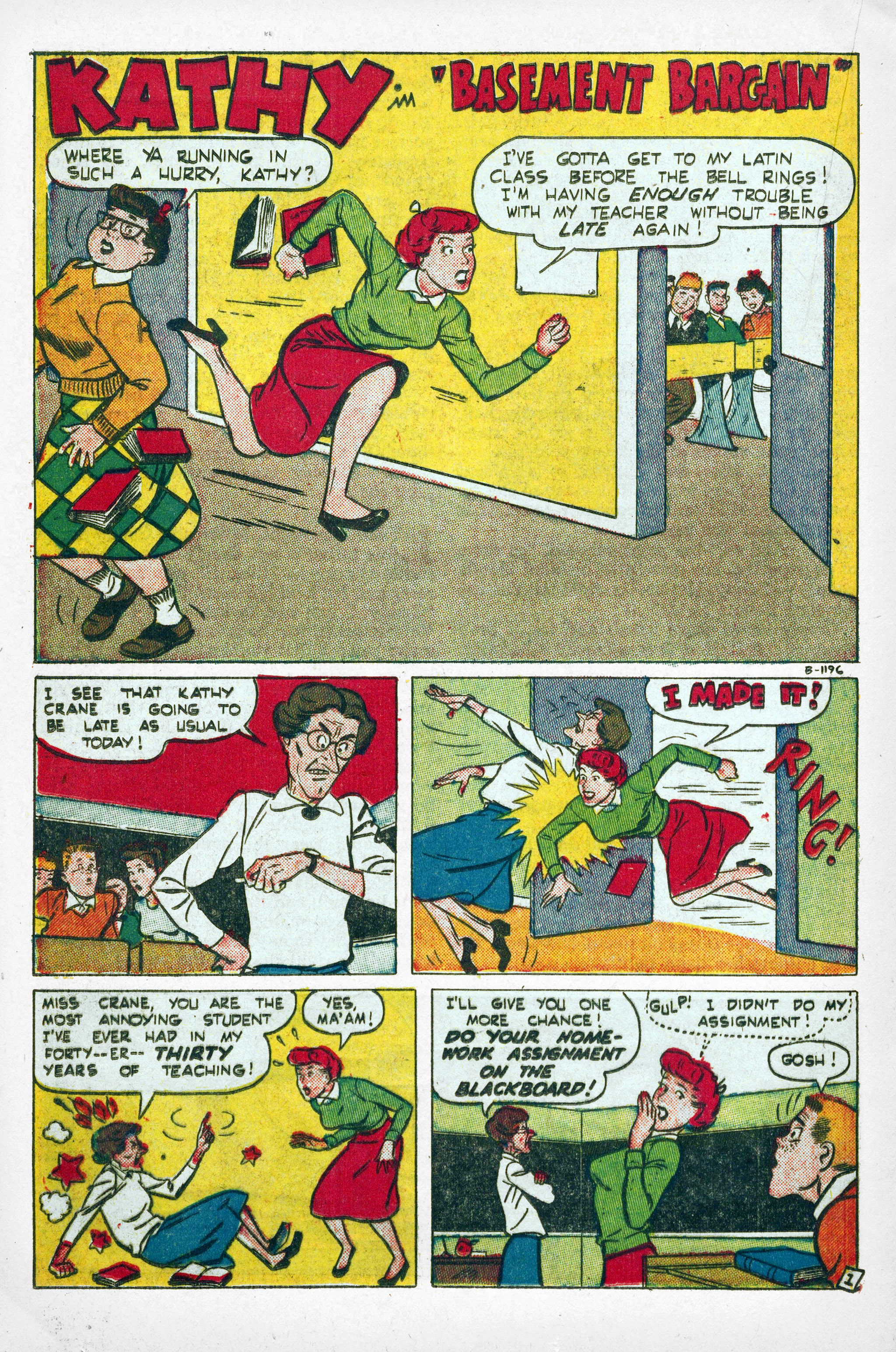 Read online Kathy (1949) comic -  Issue #12 - 20