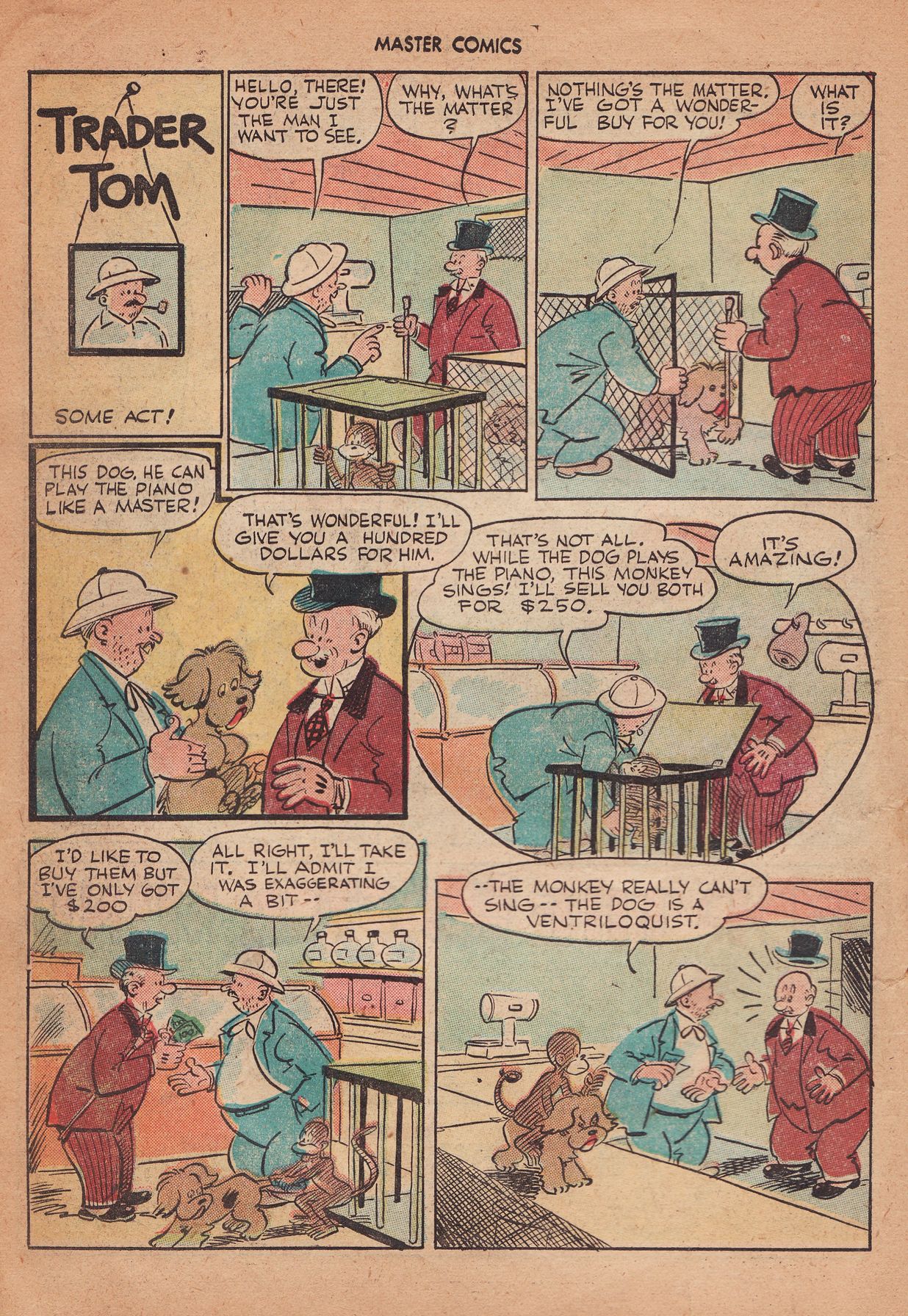 Read online Master Comics comic -  Issue #77 - 14