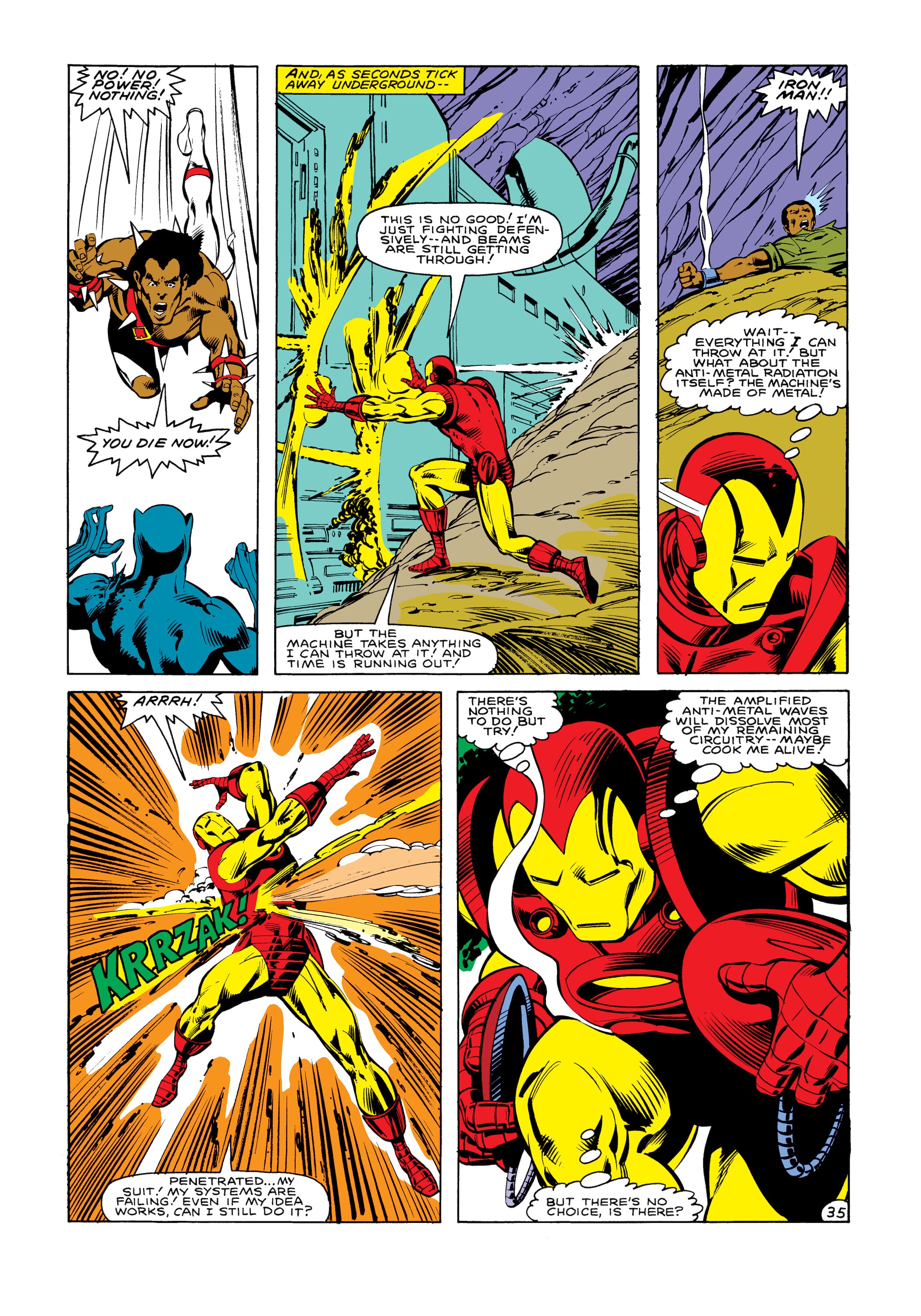 Read online Marvel Masterworks: The Invincible Iron Man comic -  Issue # TPB 16 (Part 2) - 35