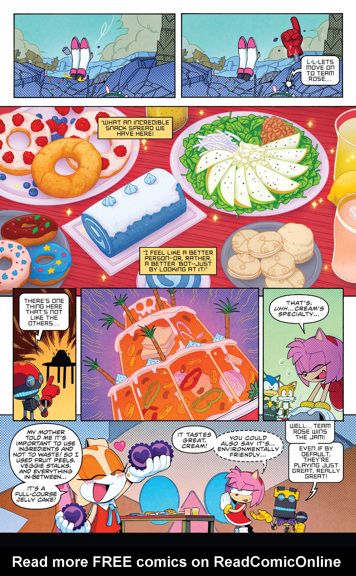 Read online Sonic the Hedgehog: Winter Jam comic -  Issue # Full - 14