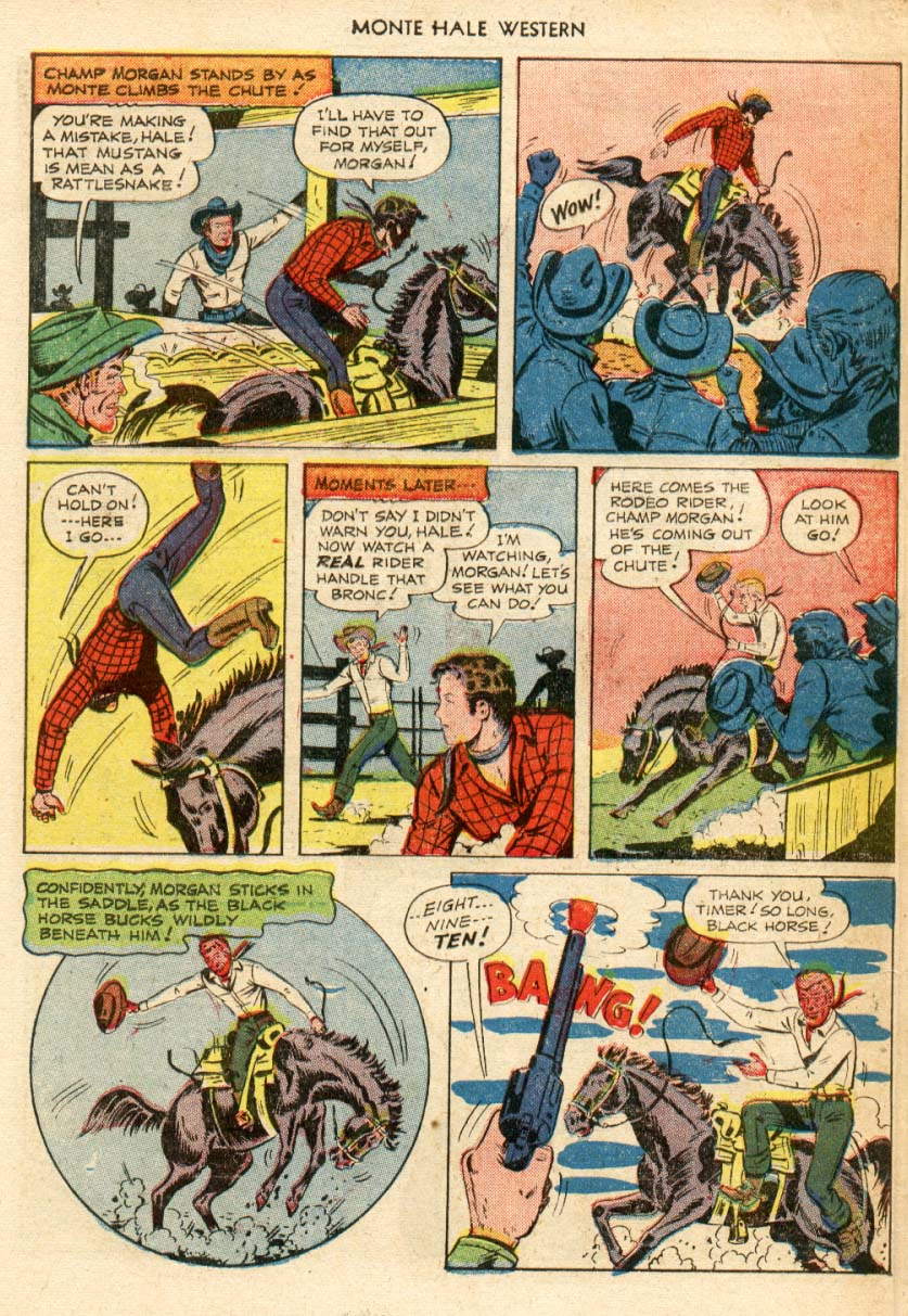 Read online Monte Hale Western comic -  Issue #58 - 45