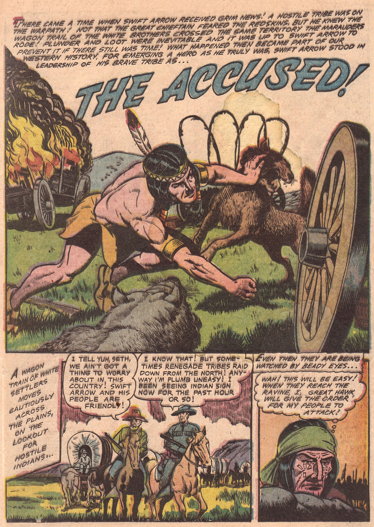 Read online Swift Arrow (1957) comic -  Issue #3 - 19