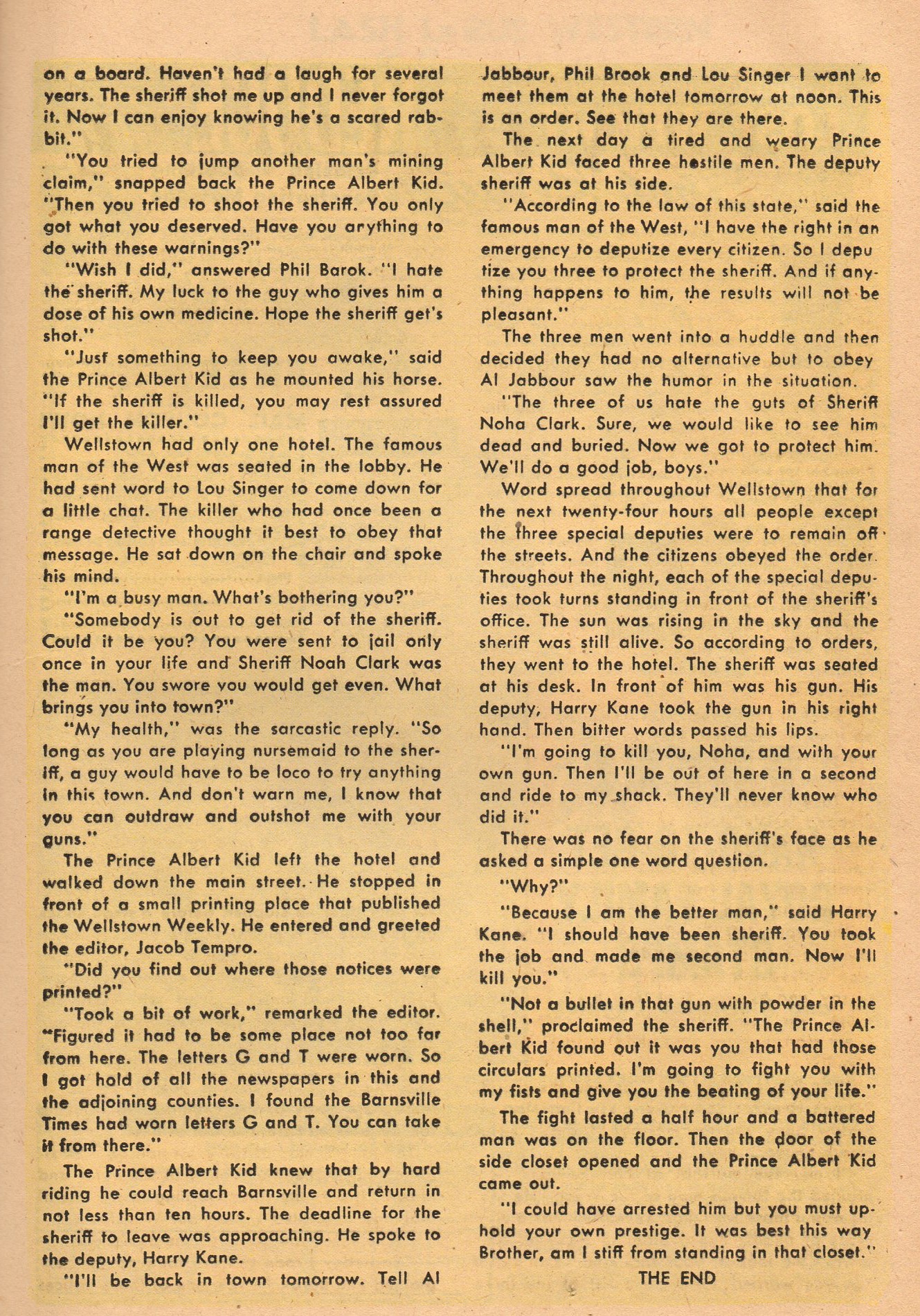 Read online Lash Larue Western (1949) comic -  Issue #60 - 21