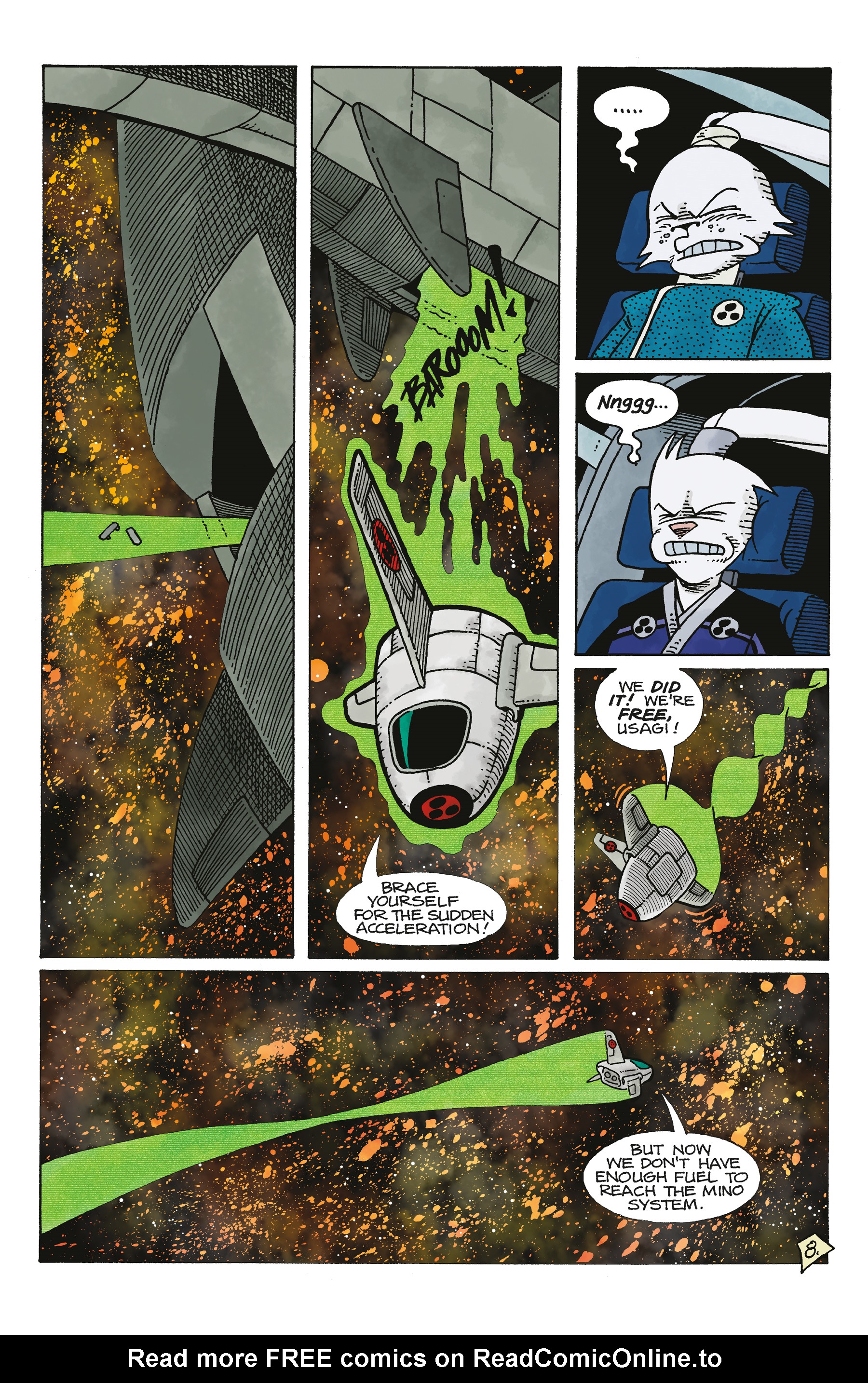 Read online Space Usagi: Death and Honor comic -  Issue #2 - 10