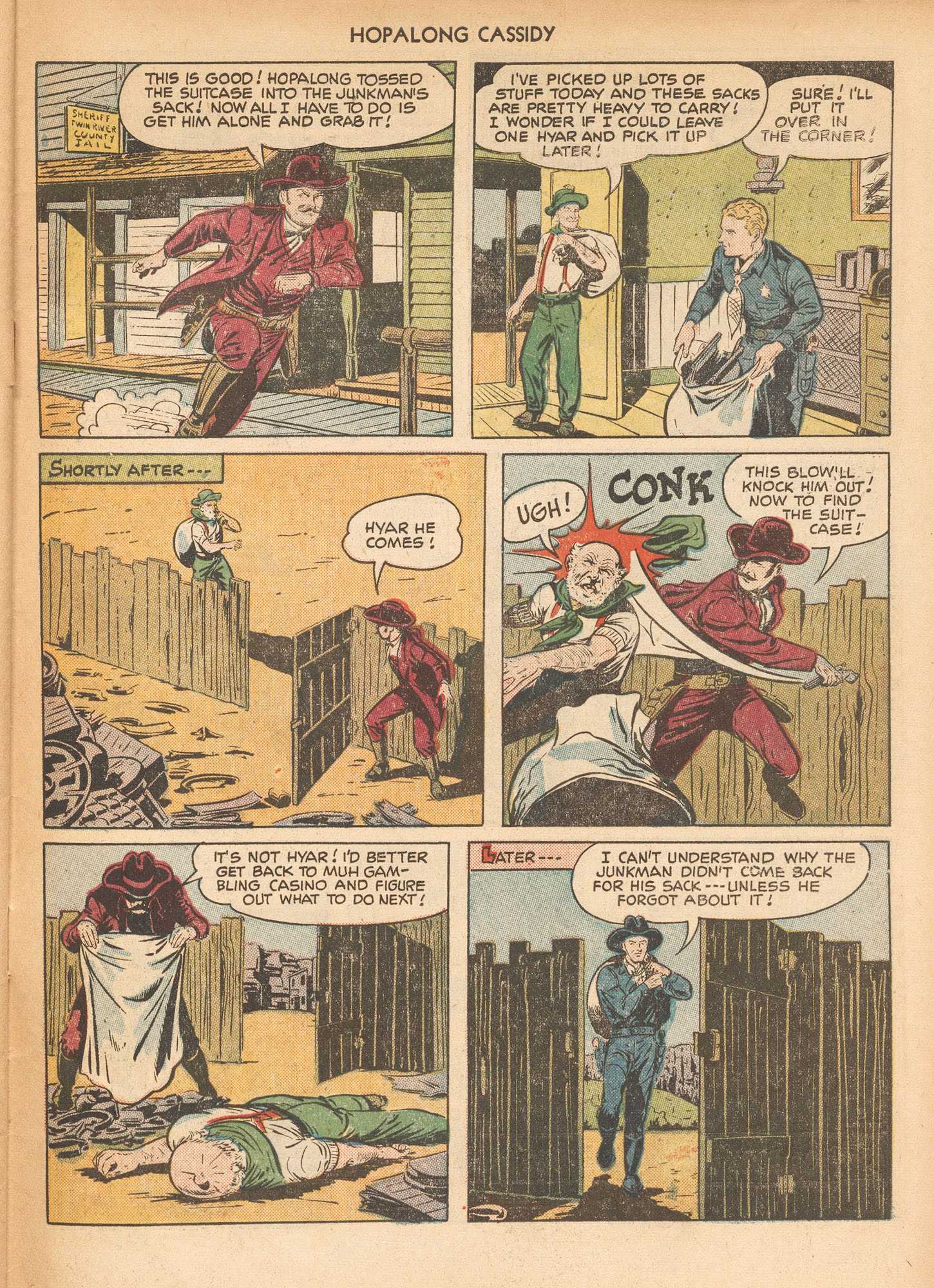 Read online Hopalong Cassidy comic -  Issue #57 - 31