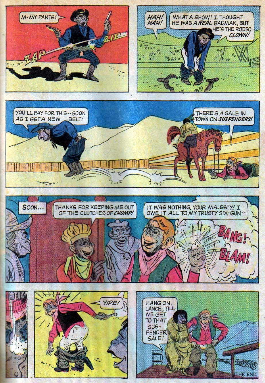 Read online Lancelot Link Secret Chimp comic -  Issue #5 - 26