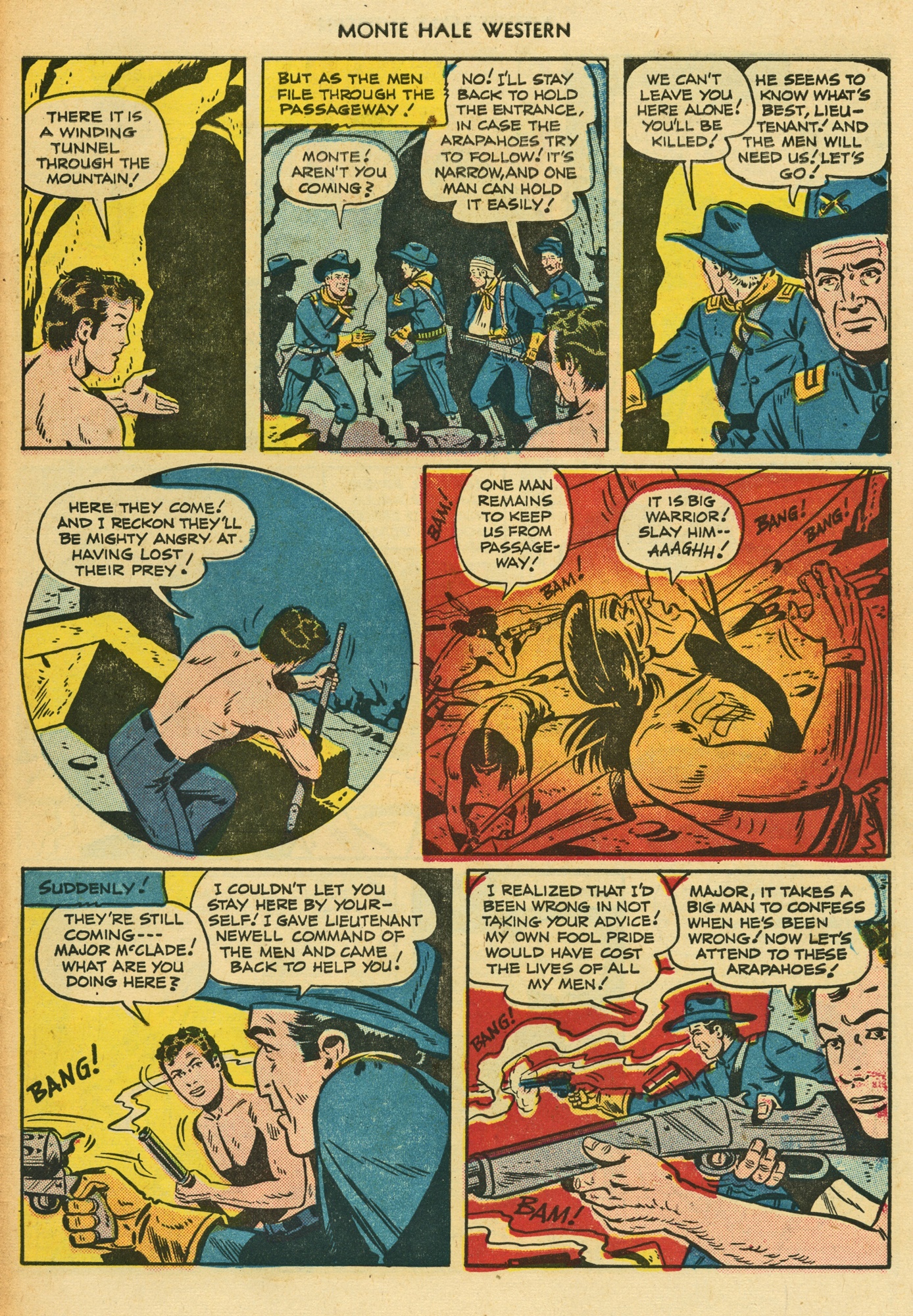 Read online Monte Hale Western comic -  Issue #60 - 31