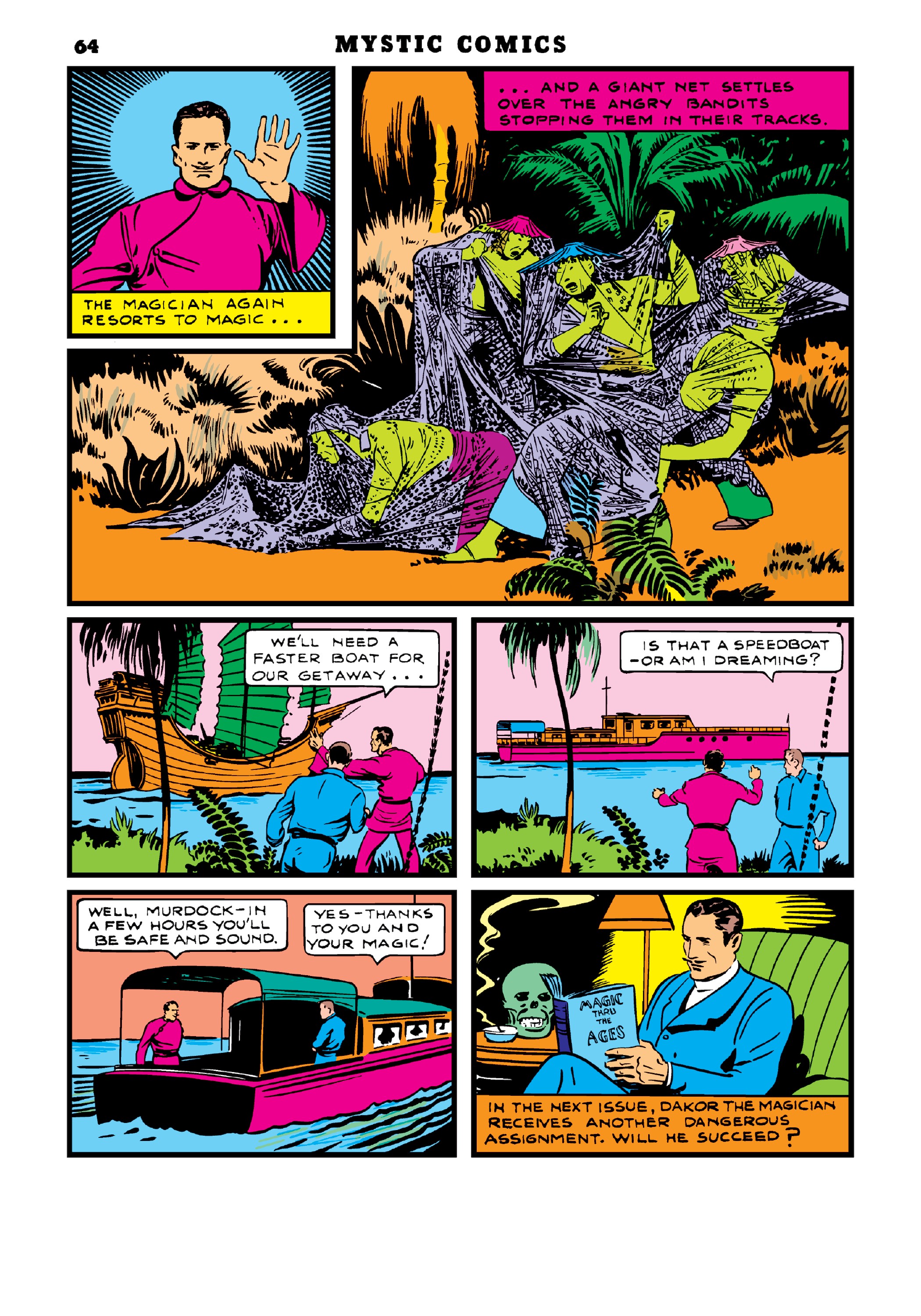 Read online Mystic Comics comic -  Issue # (1940) _Marvel Masterworks - Golden Age  (Part 2) - 39