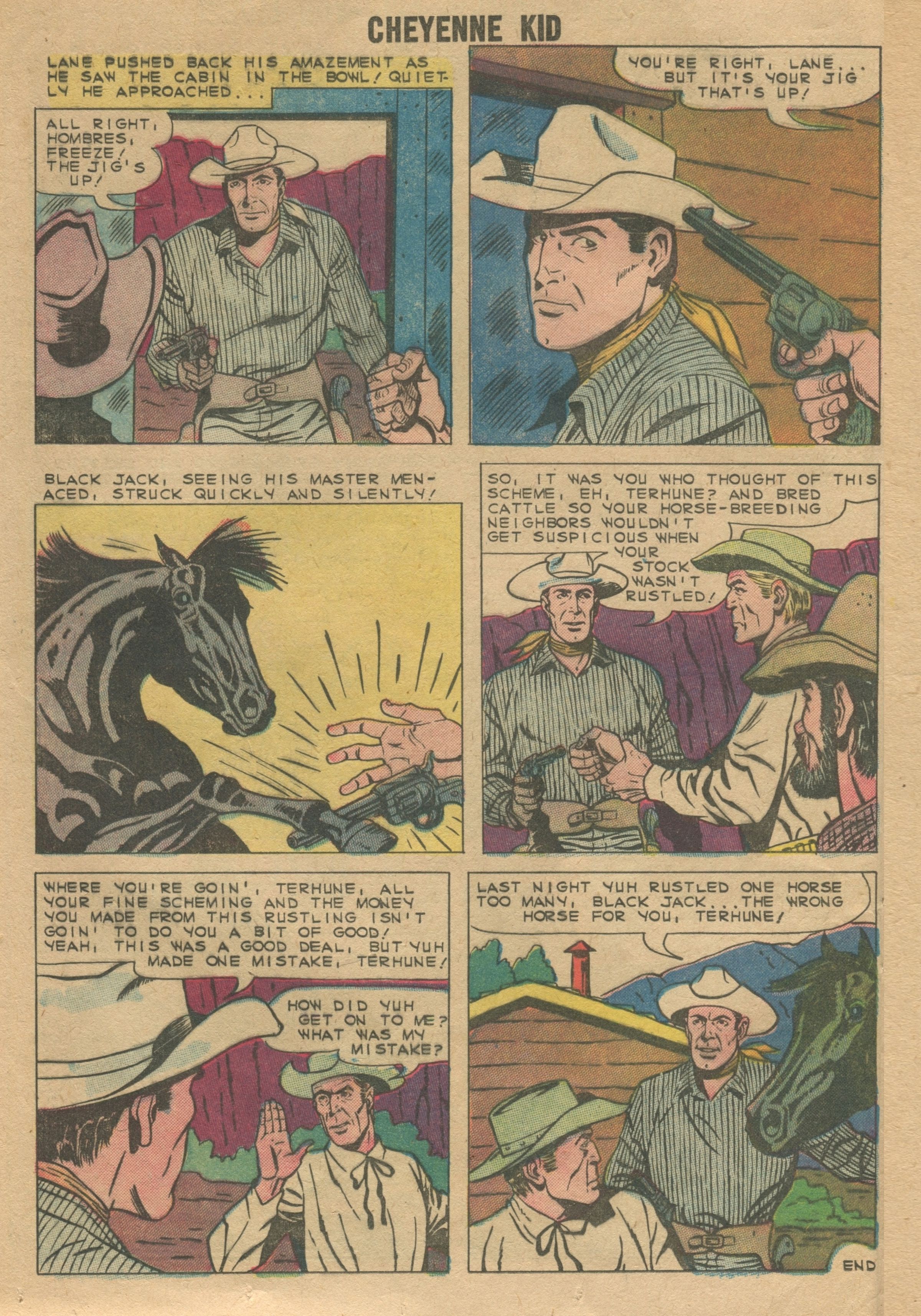 Read online Cheyenne Kid comic -  Issue #22 - 24