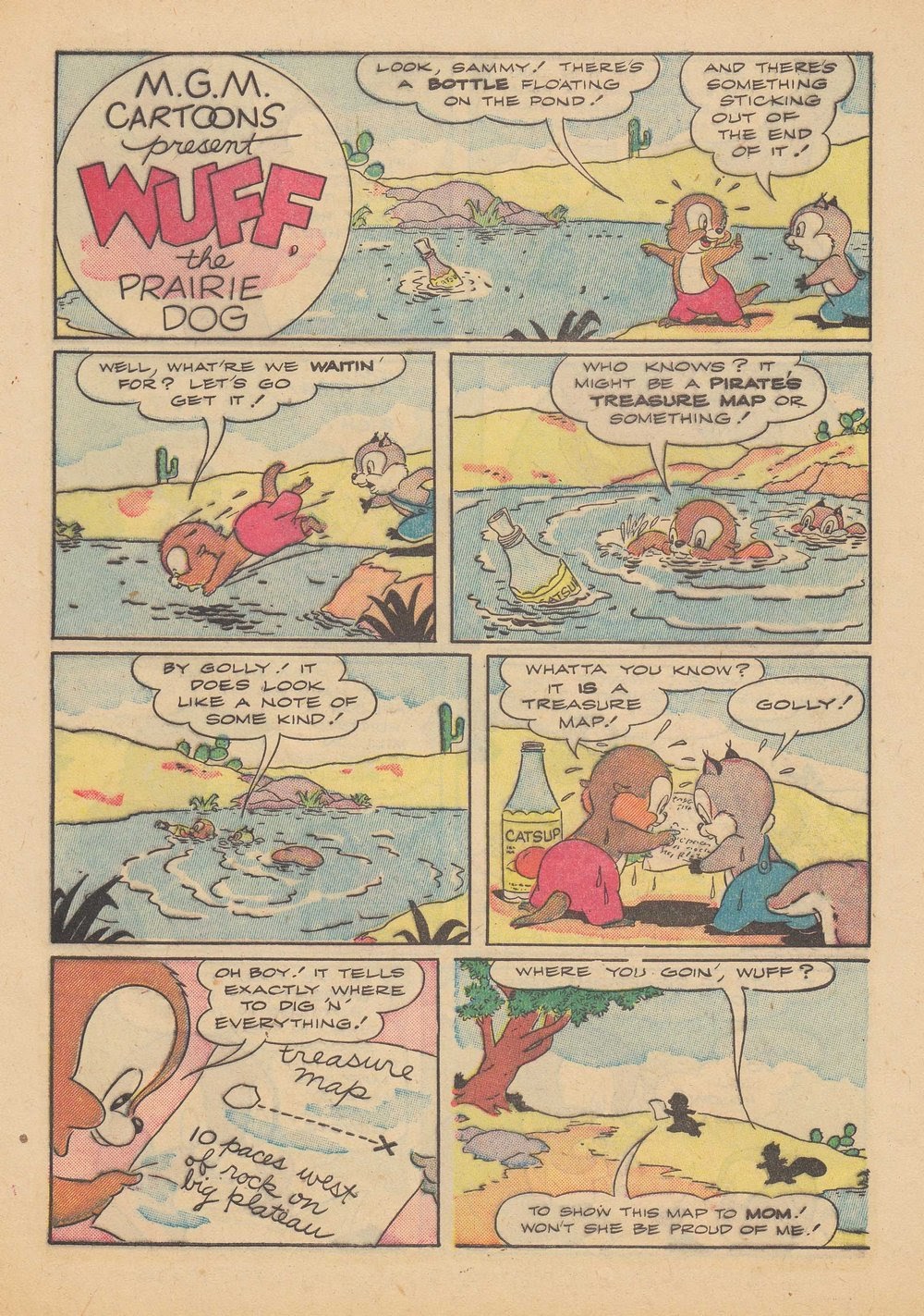 Read online Our Gang Comics comic -  Issue #33 - 45