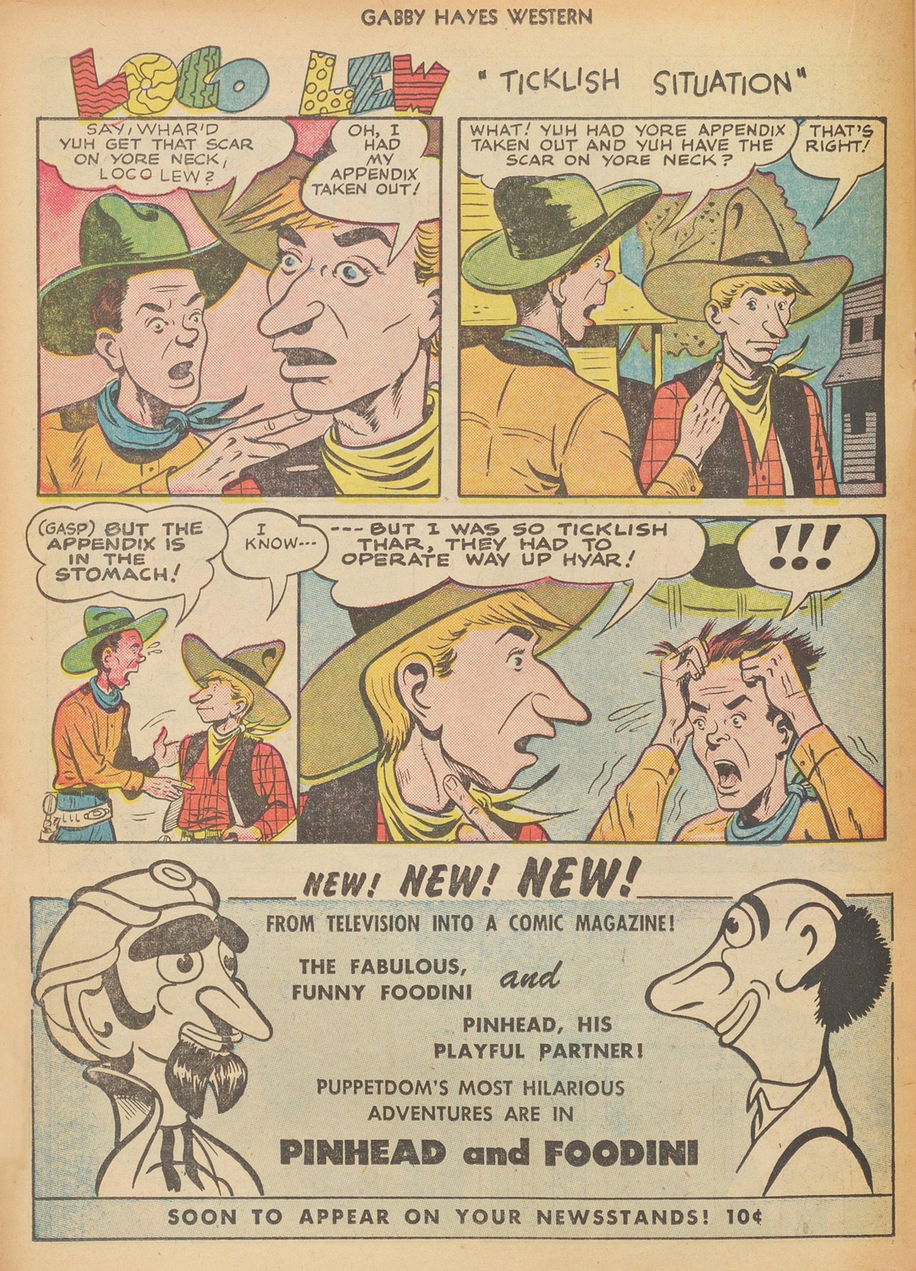 Read online Gabby Hayes Western comic -  Issue #31 - 22