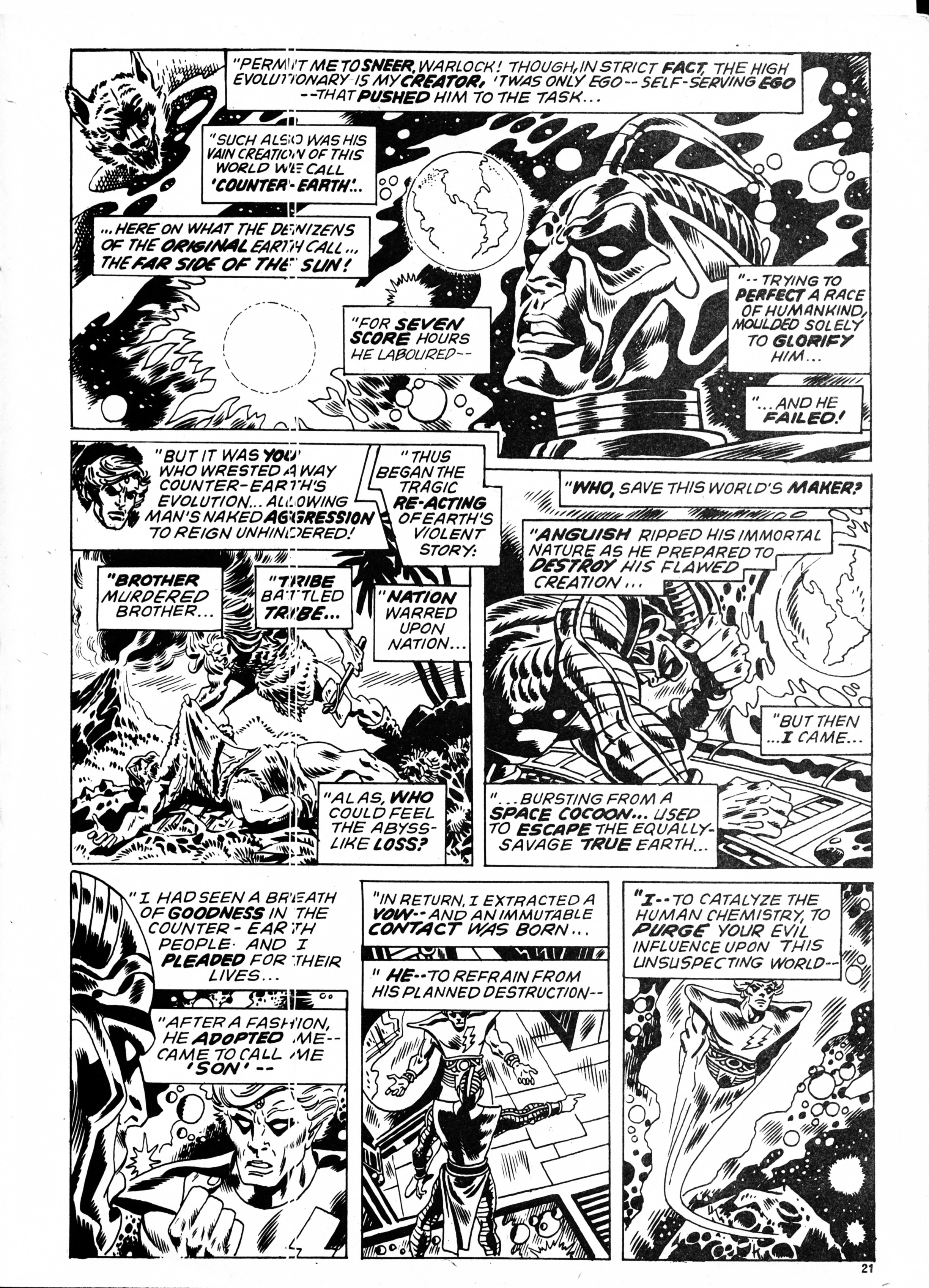Read online Planet of the Apes (1974) comic -  Issue #35 - 21