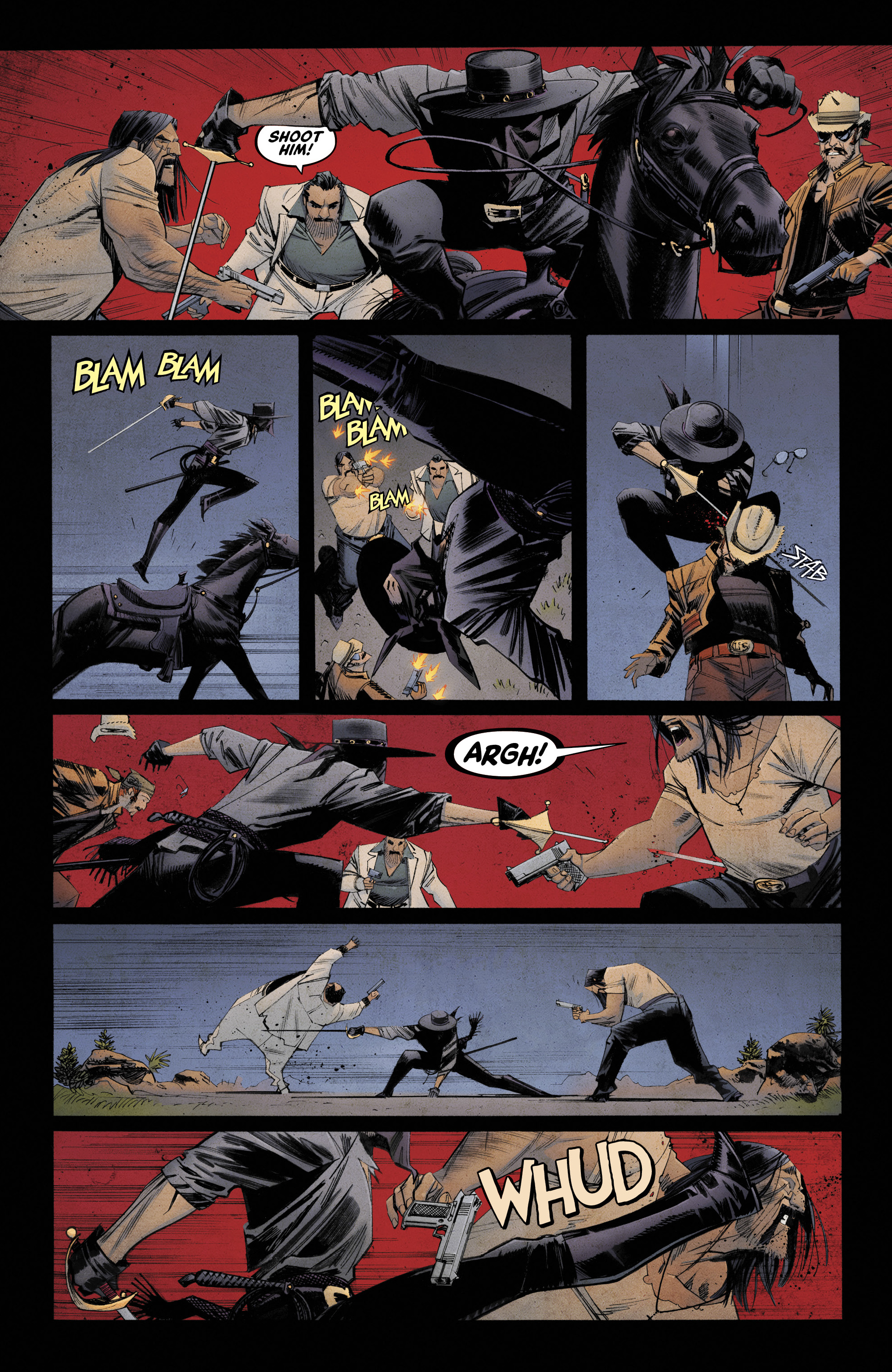 Read online Zorro: Man of the Dead comic -  Issue #1 - 22