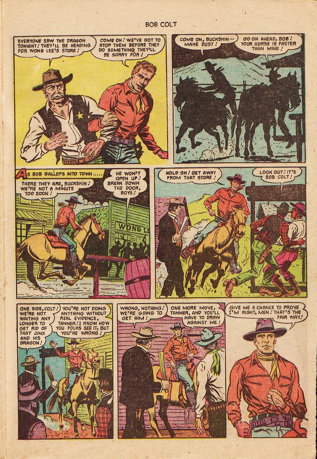Read online Bob Colt Western comic -  Issue #7 - 31