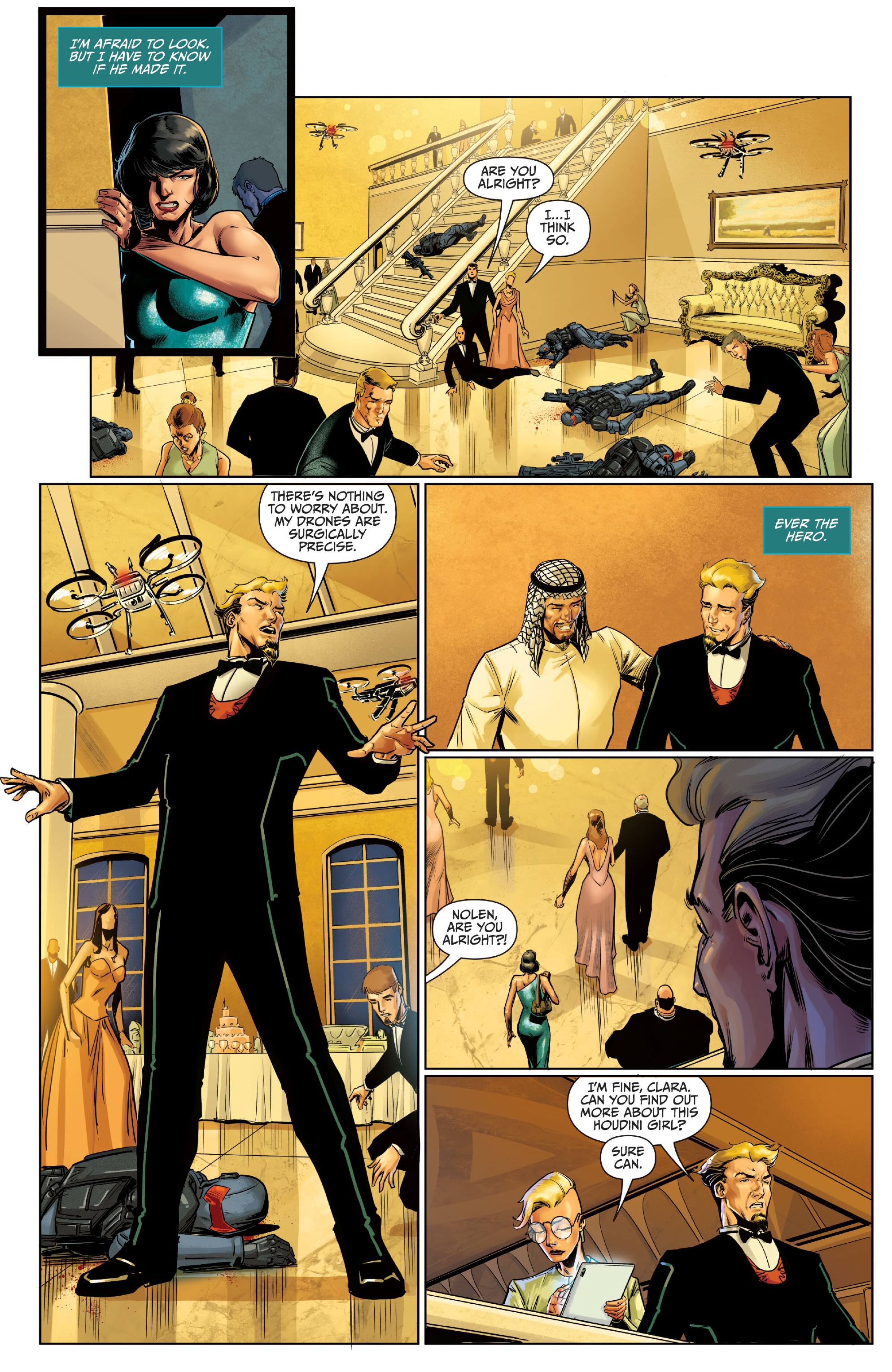 Read online Holmes & Houdini comic -  Issue #1 - 11