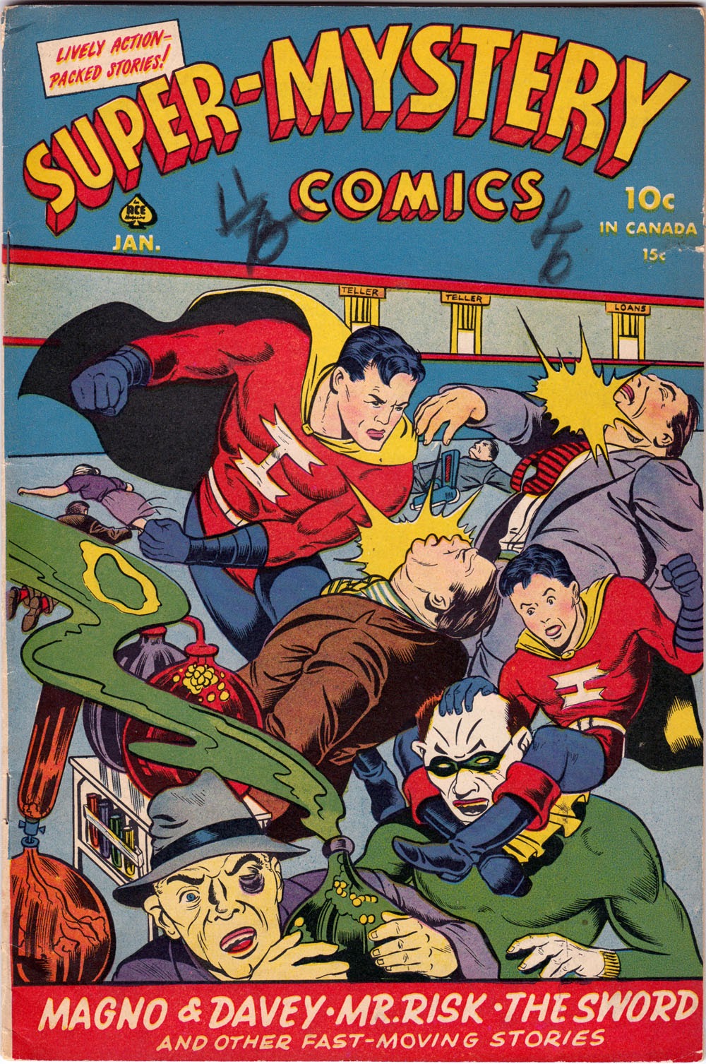 Read online Super-Mystery Comics comic -  Issue #23 - 1