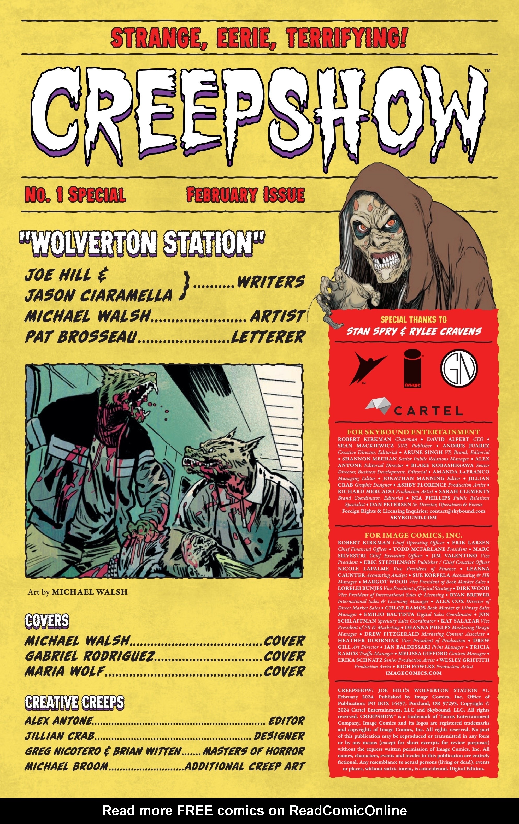 Read online Creepshow: Joe Hill's Wolverton Station comic -  Issue # Full - 2