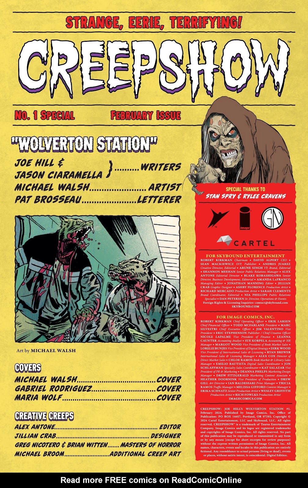 Creepshow: Joe Hill's Wolverton Station issue Full - Page 2