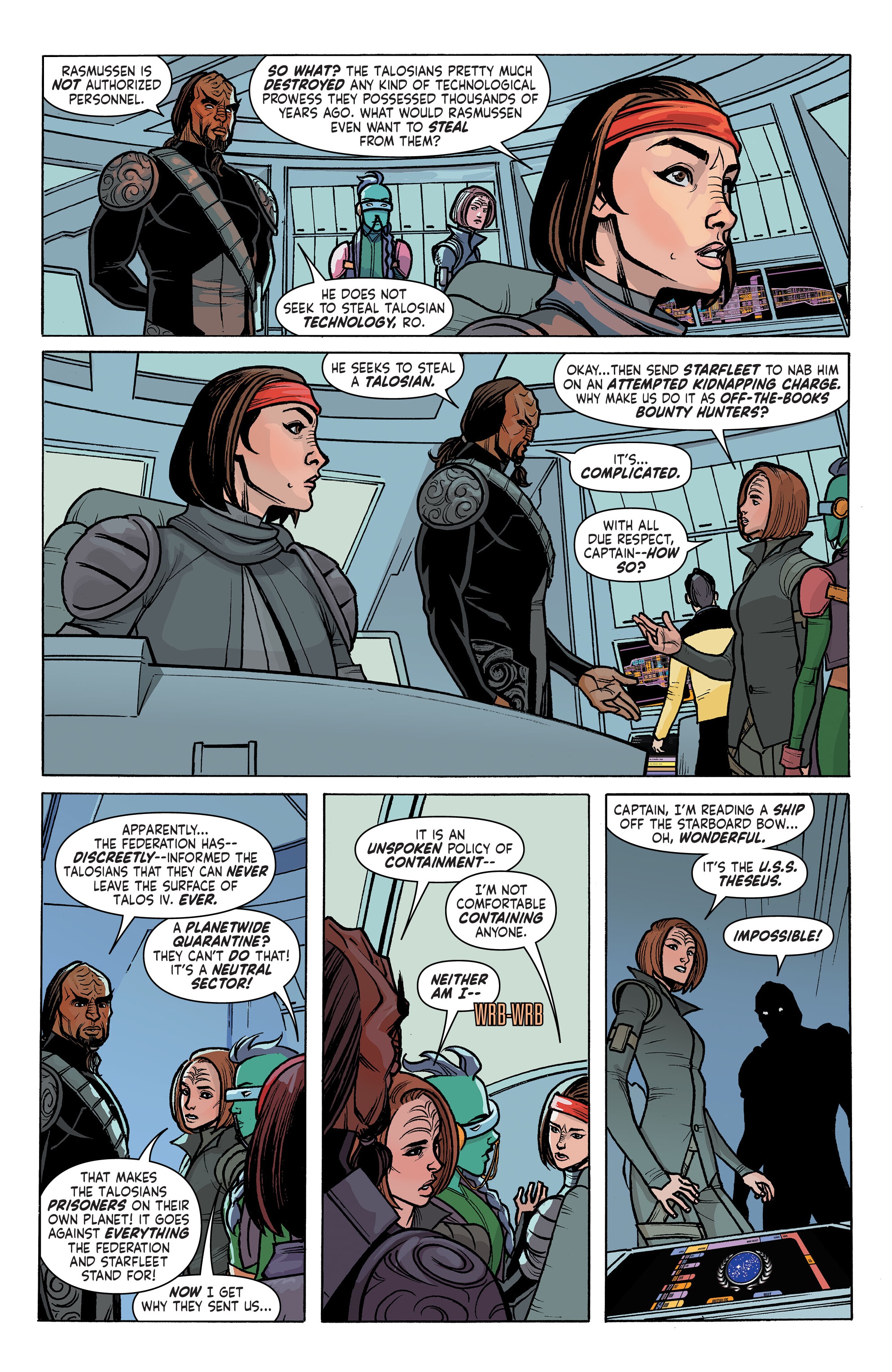 Read online Star Trek: Defiant comic -  Issue #10 - 11