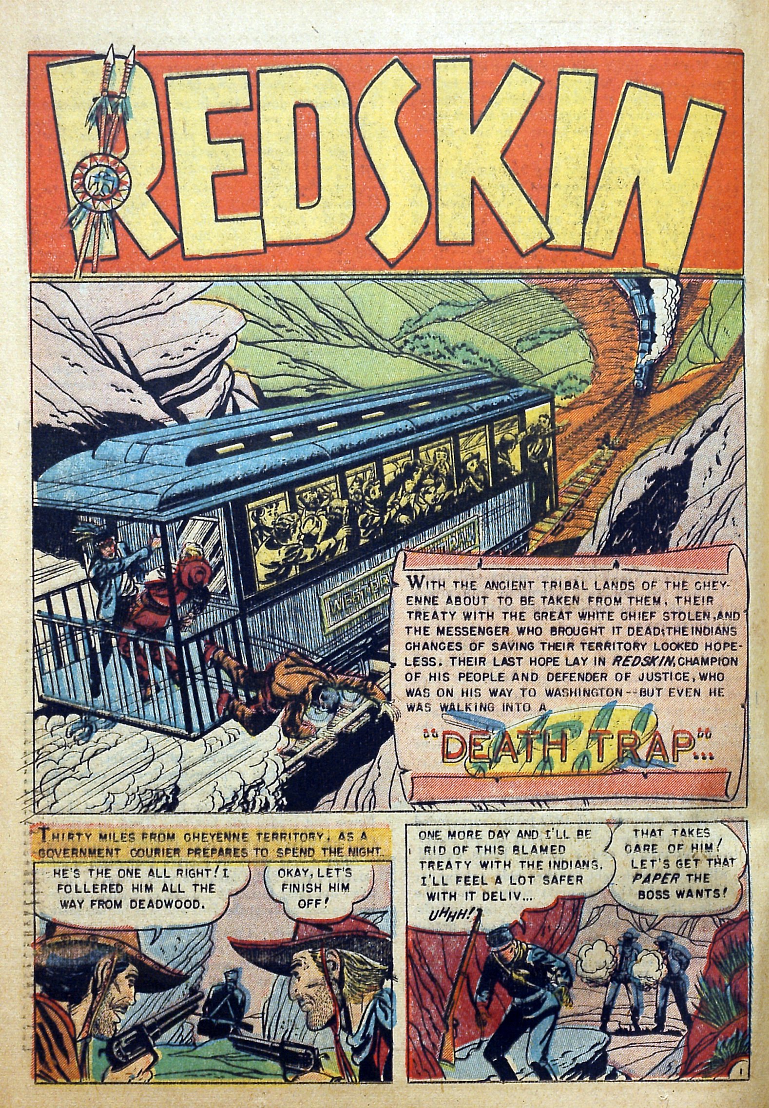 Read online Redskin comic -  Issue #6 - 20