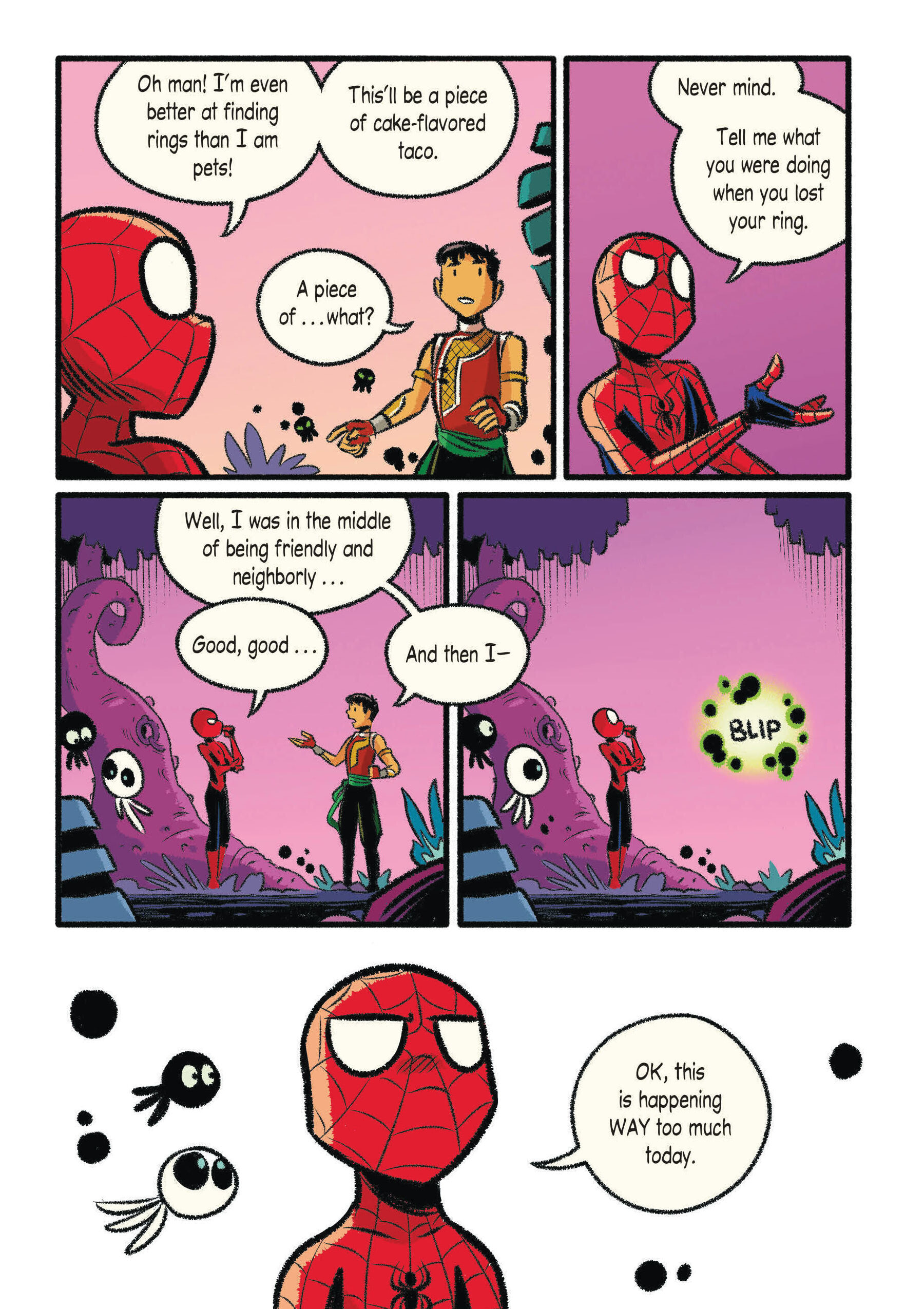 Read online Spider-Man: Quantum Quest! comic -  Issue # TPB - 44