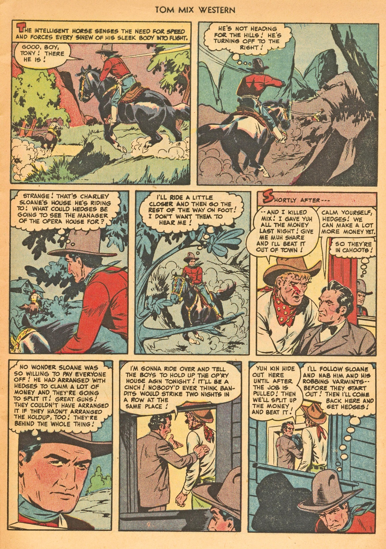 Read online Tom Mix Western (1948) comic -  Issue #22 - 7