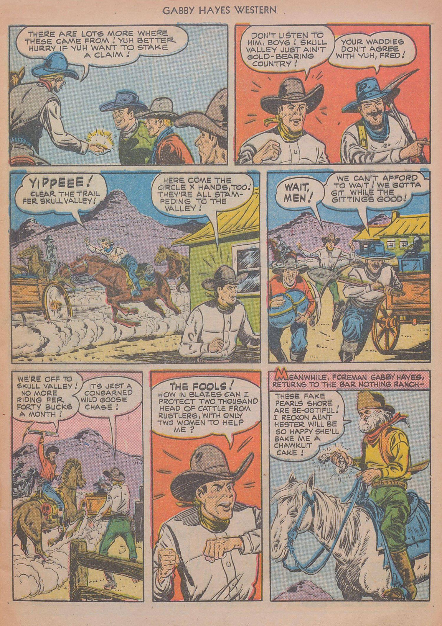 Read online Gabby Hayes Western comic -  Issue #20 - 5