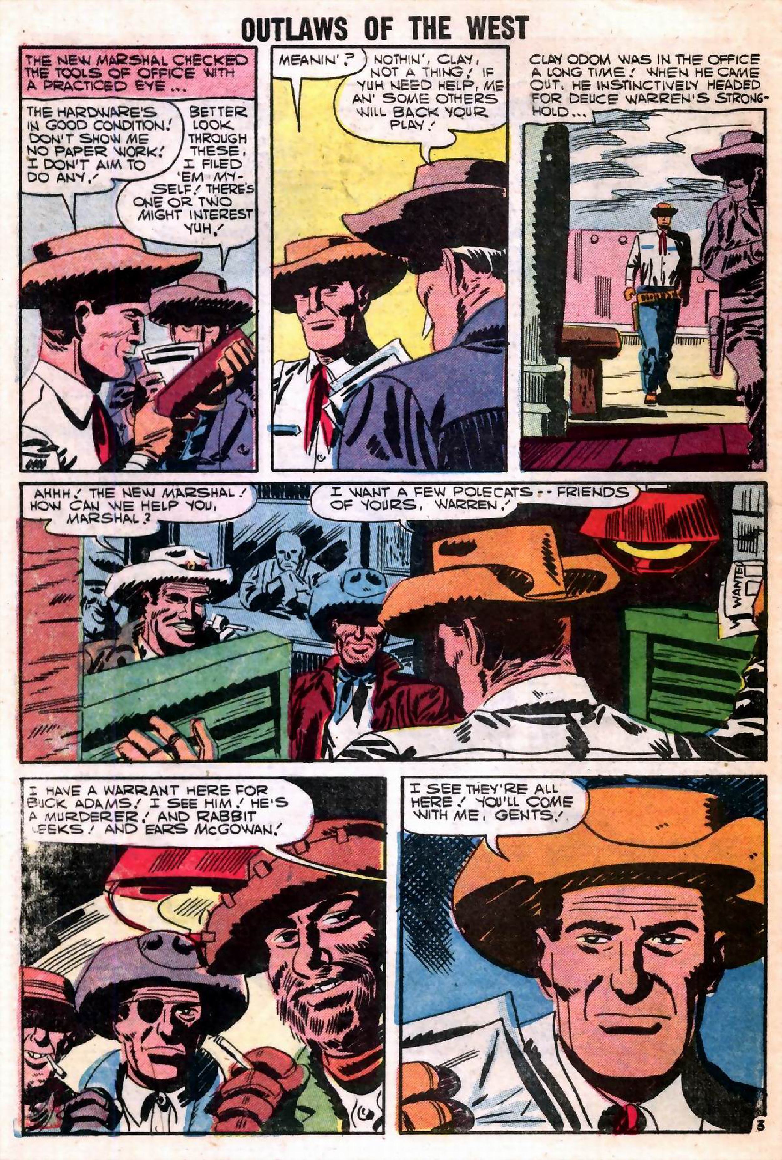 Read online Outlaws of the West comic -  Issue #12 - 31