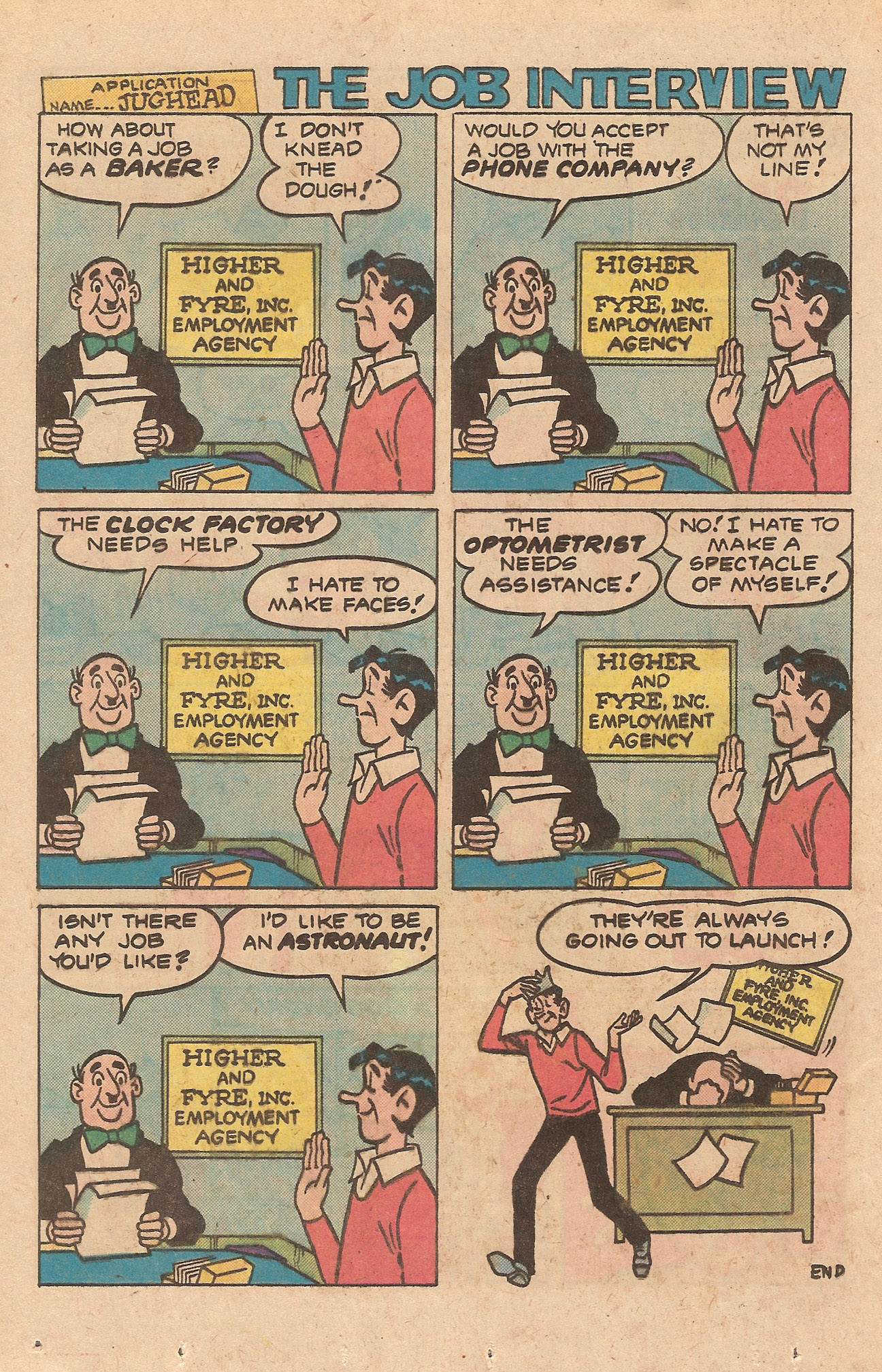 Read online Jughead's Jokes comic -  Issue #58 - 24