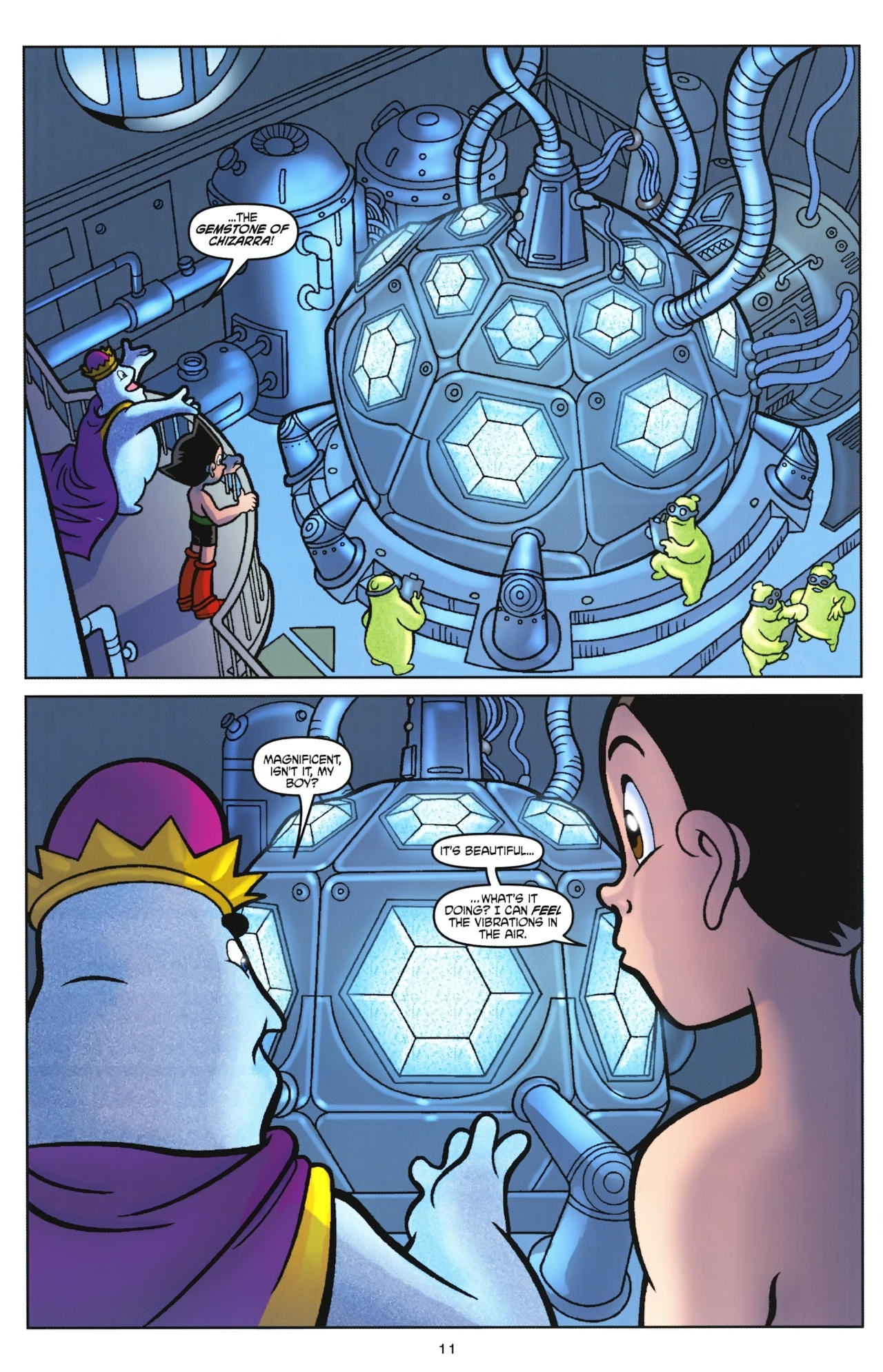 Read online Astro Boy: The Movie: Official Movie Prequel comic -  Issue #2 - 12