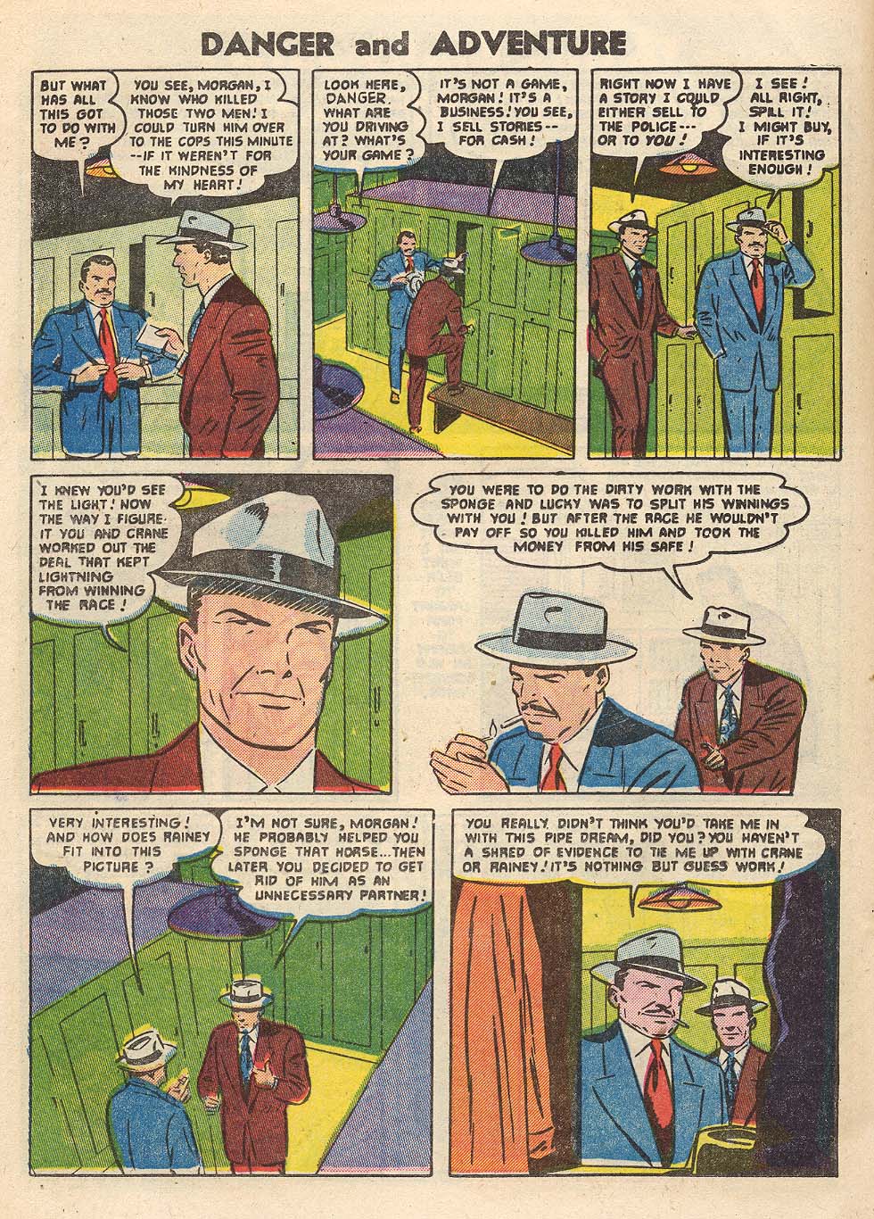 Read online Danger and Adventure comic -  Issue #24 - 24