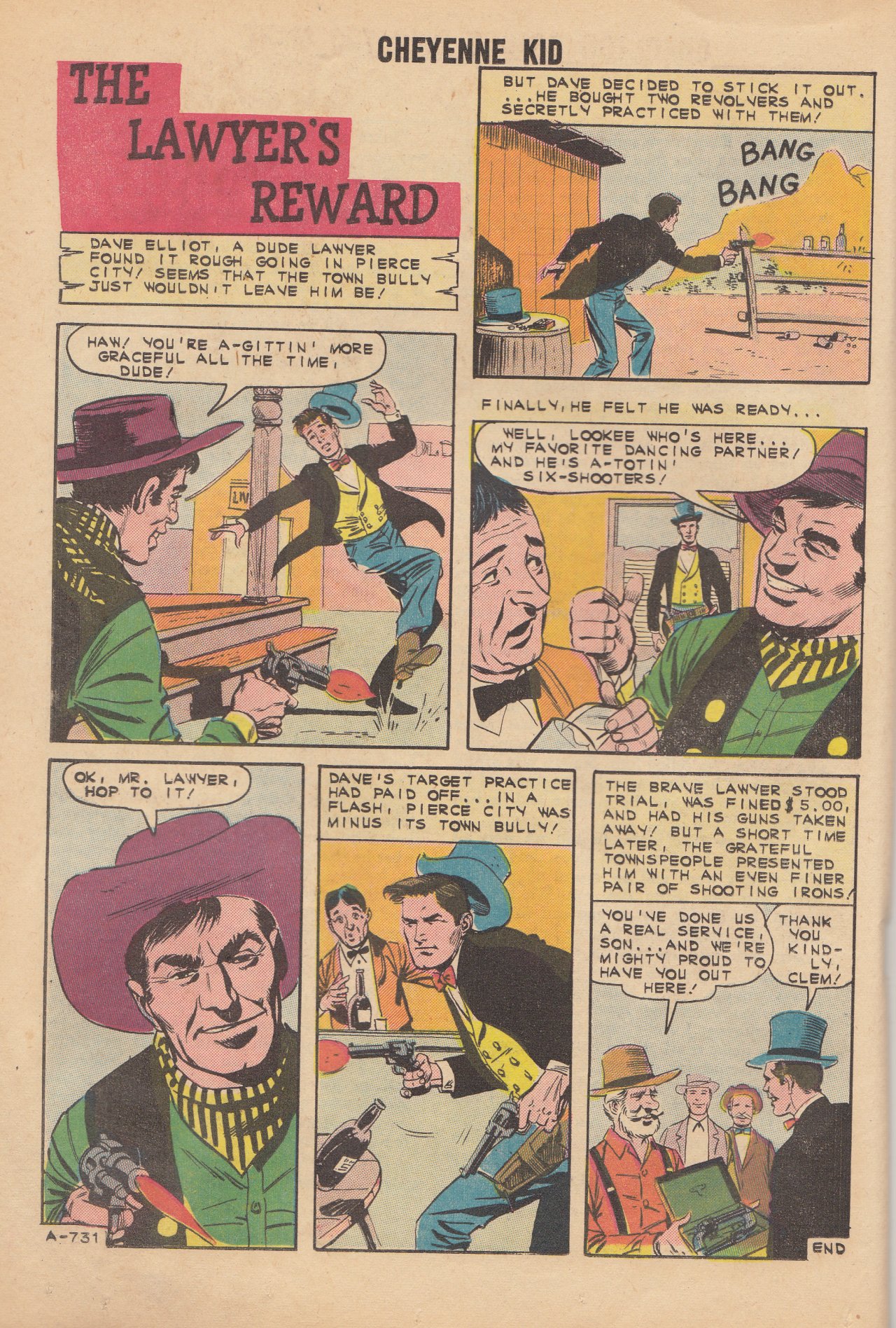 Read online Cheyenne Kid comic -  Issue #33 - 26