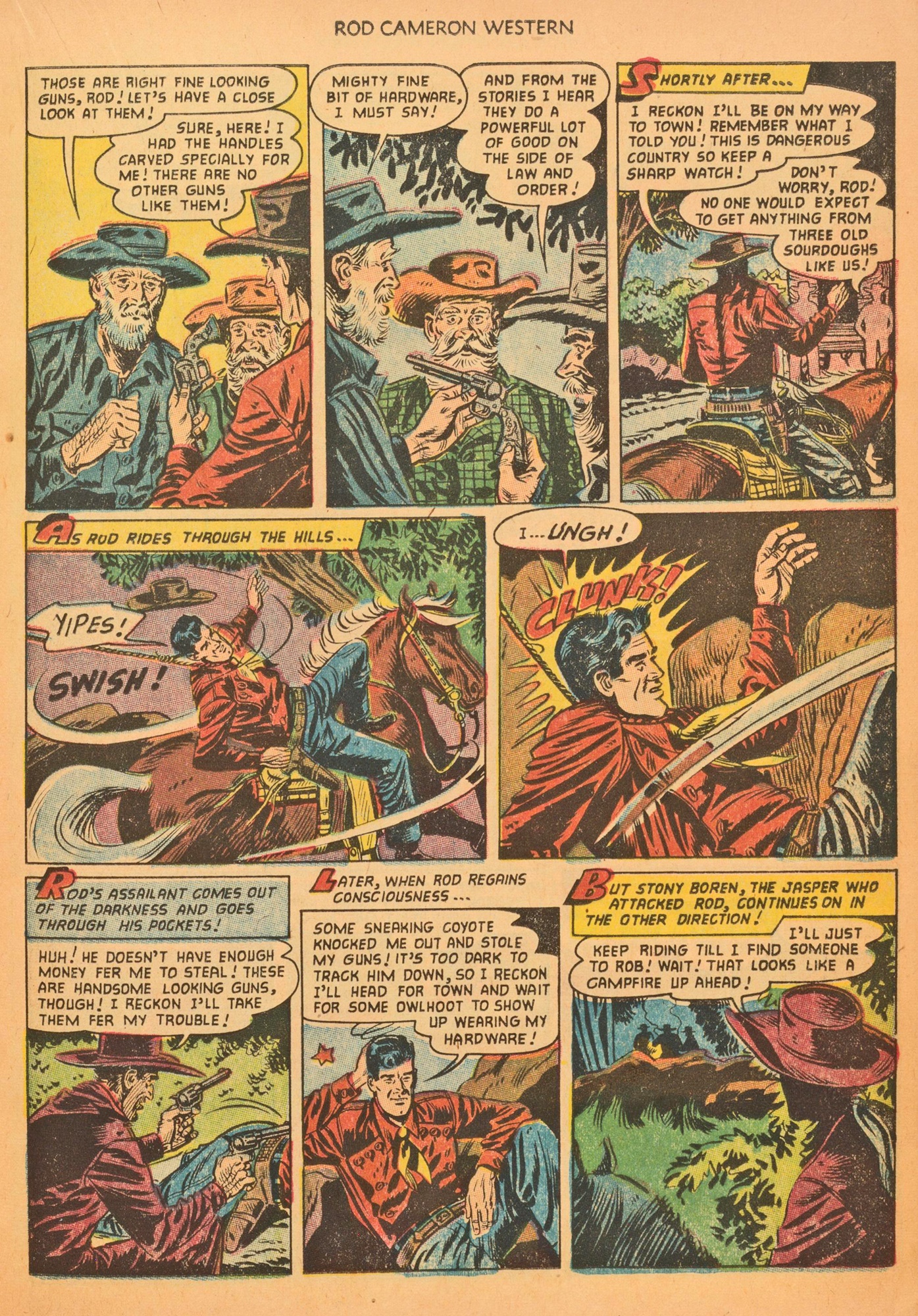 Read online Rod Cameron Western comic -  Issue #20 - 17